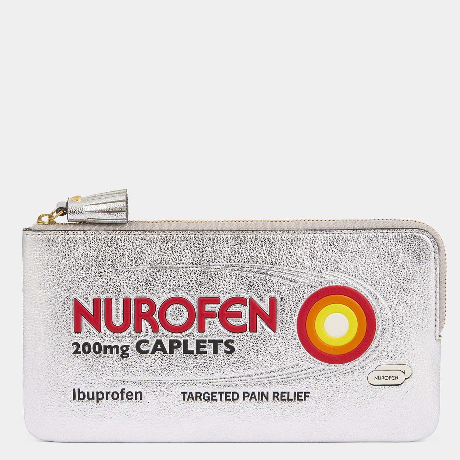 Anya Brands Nurofen Zip Loose Pocket -

                  
                    Capra Leather in Metallic Silver -
                  

                  Anya Hindmarch EU
