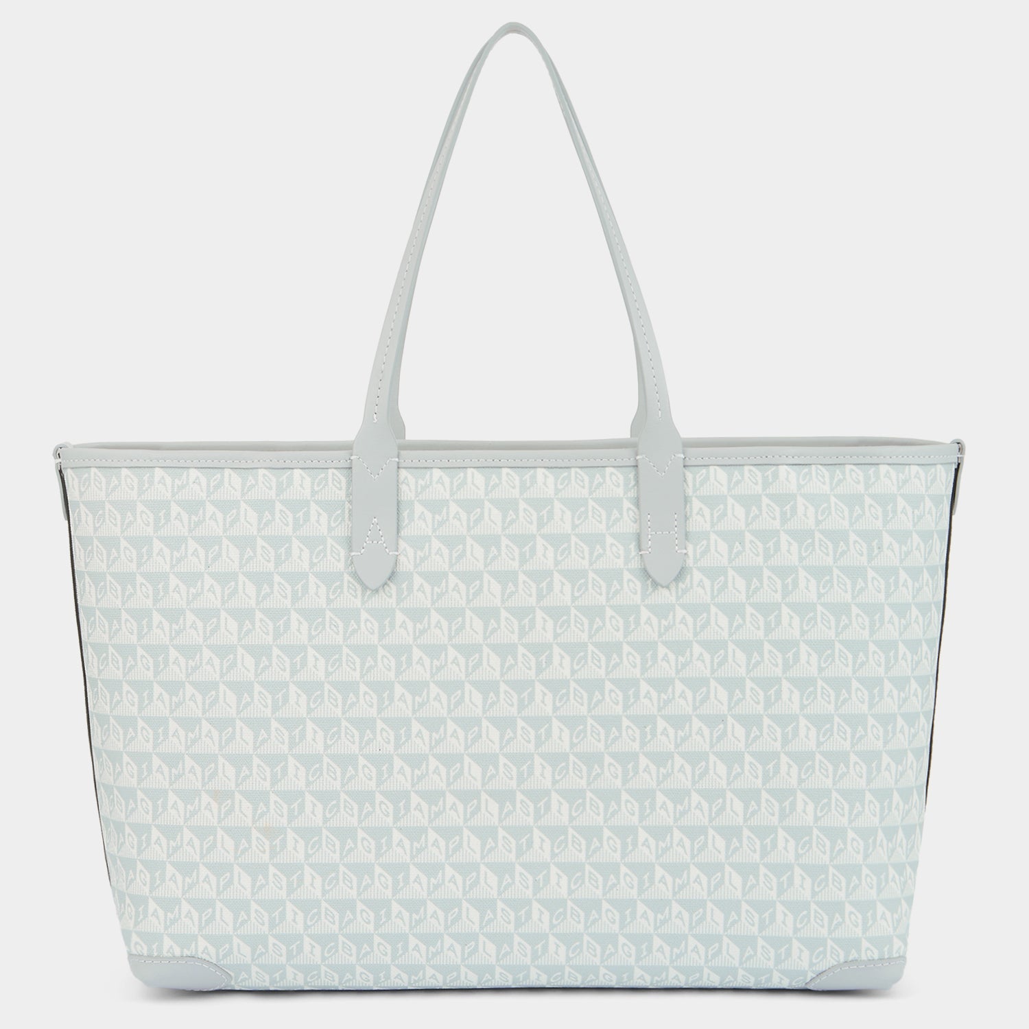 I Am A Plastic Bag Wink Zipped Tote -

          
            Recycled Canvas in Frost -
          

          Anya Hindmarch EU
