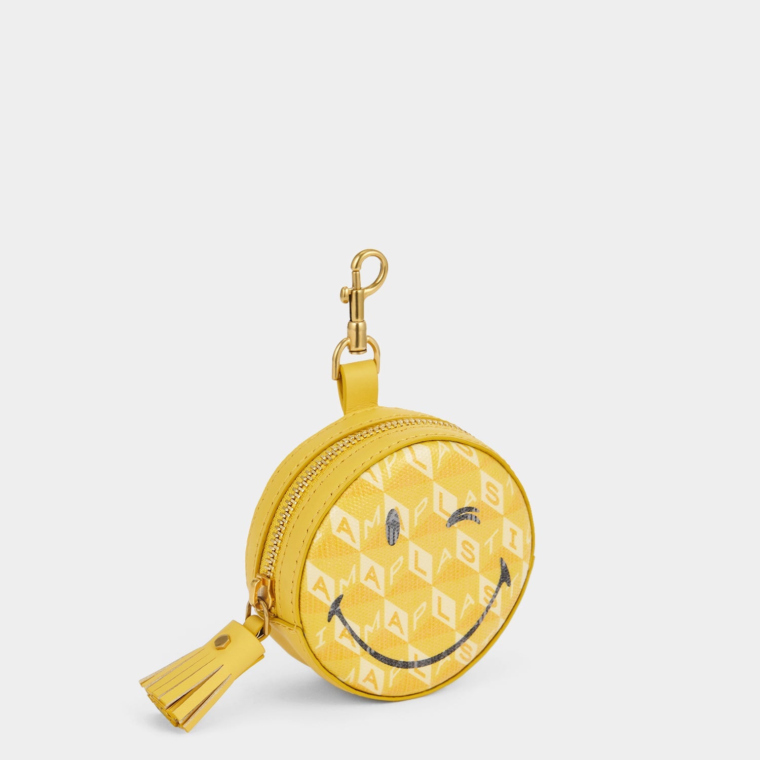 Wink Ear Phones Travel Pouch -

          
            Recycled Canvas in Lemon Curd -
          

          Anya Hindmarch EU
