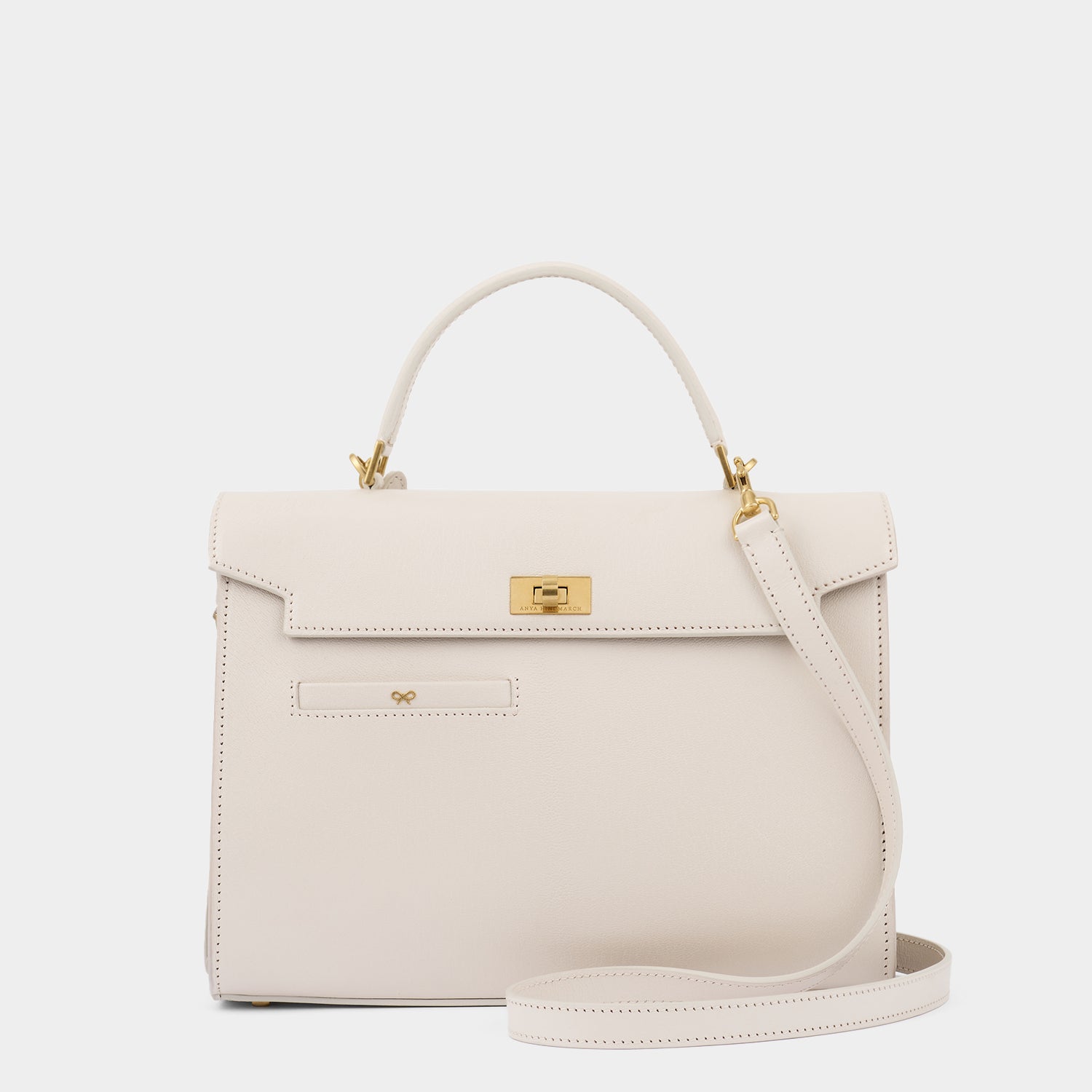 Mortimer in Chalk Vintage High Shine -

                  
                    Leather in Chalk -
                  

                  Anya Hindmarch EU
