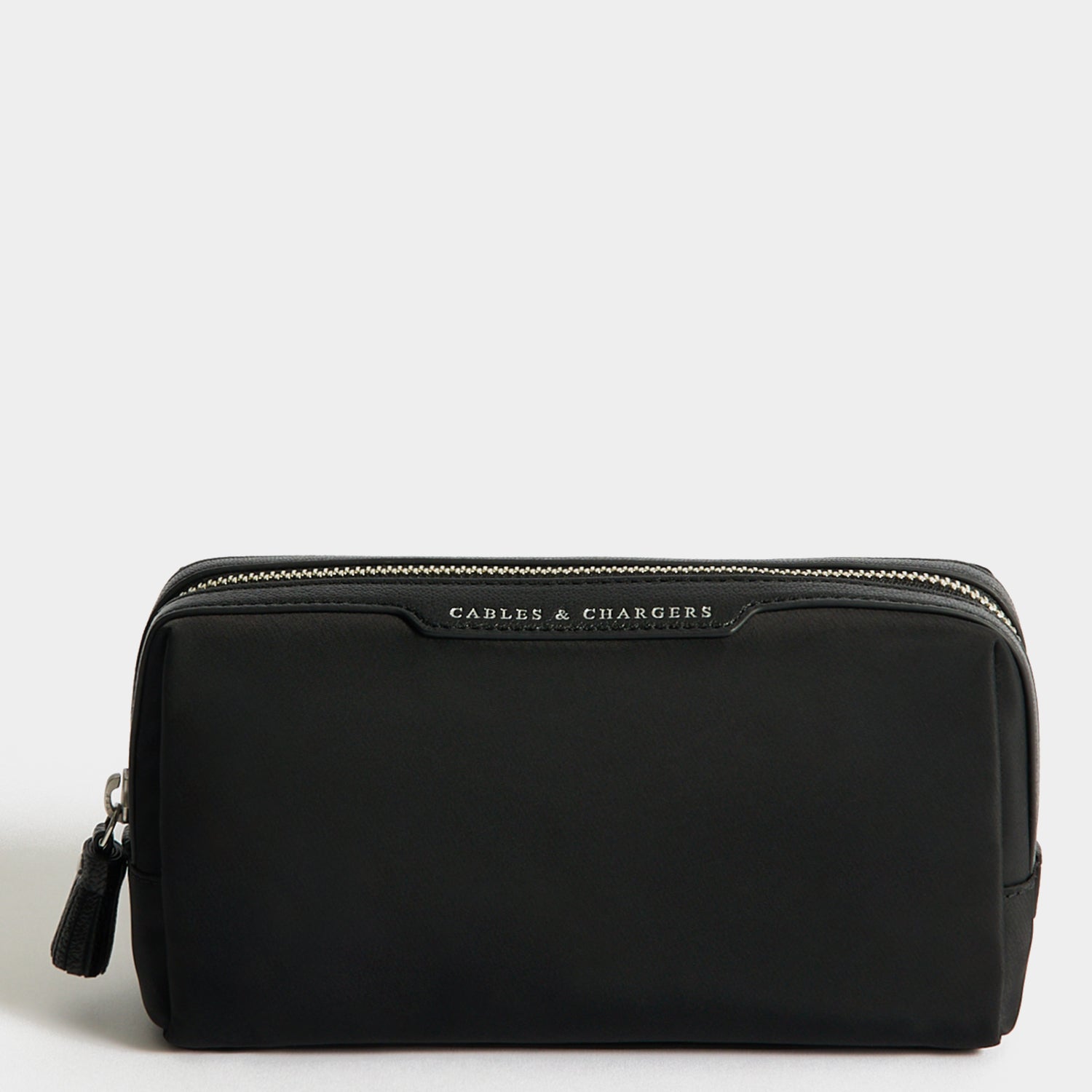 Cables & Chargers Pouch -

          
            Regenerated ECONYL® in Black -
          

          Anya Hindmarch EU
