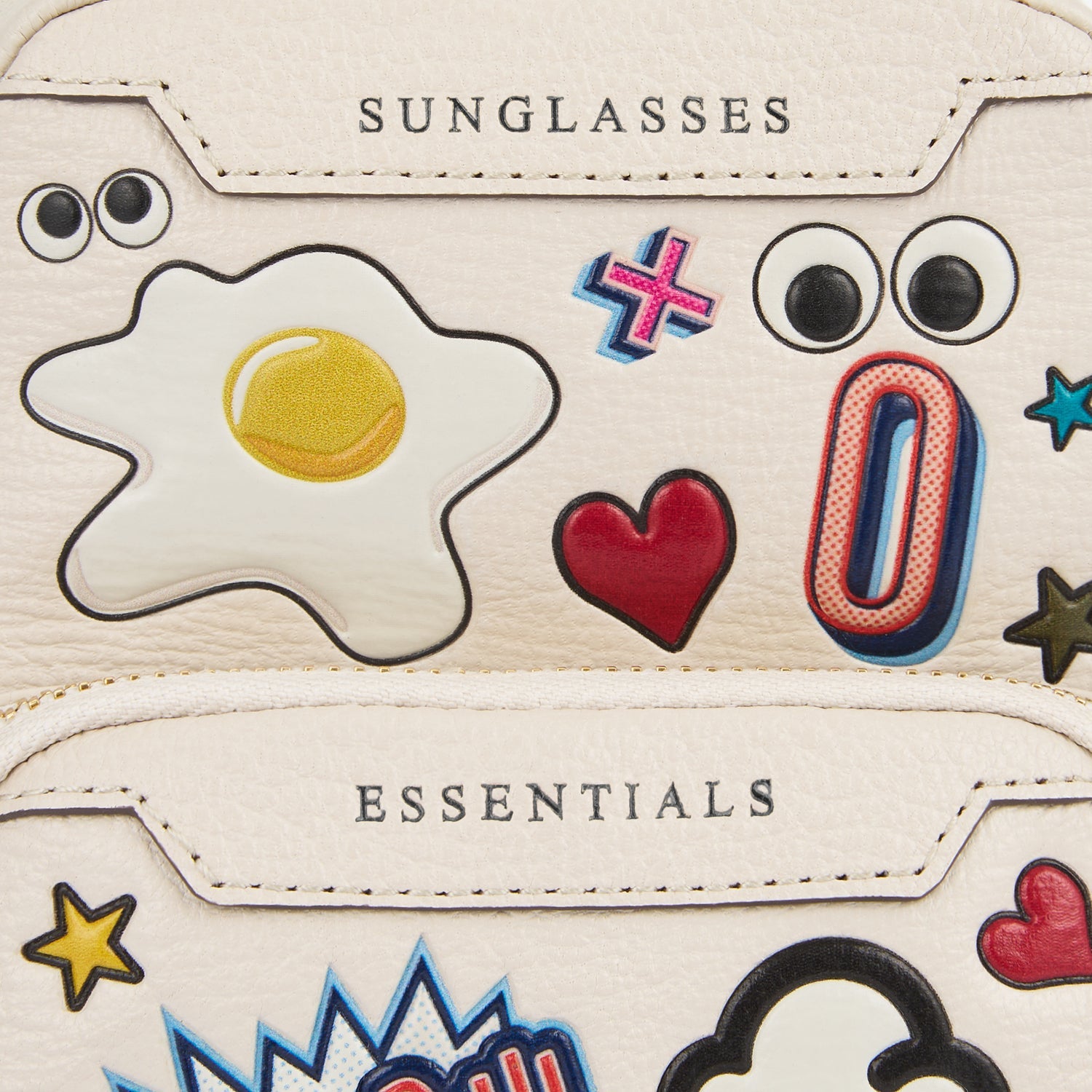 All Over Stickers Essential Cross-body -

                  
                    Capra Leather in Chalk -
                  

                  Anya Hindmarch EU
