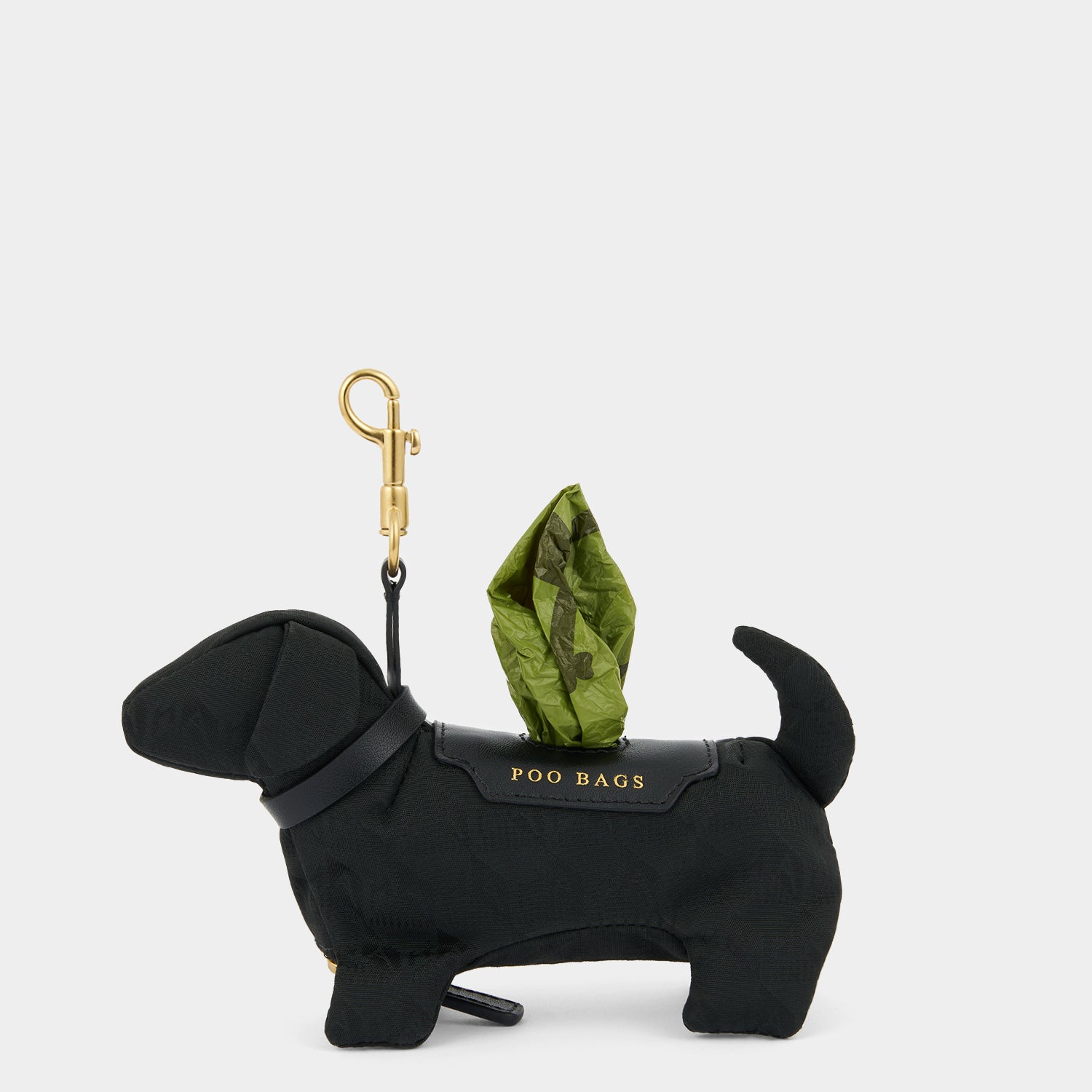 Logo Dog Poo Bag Charm -

          
            Recycled Nylon in Black -
          

          Anya Hindmarch EU
