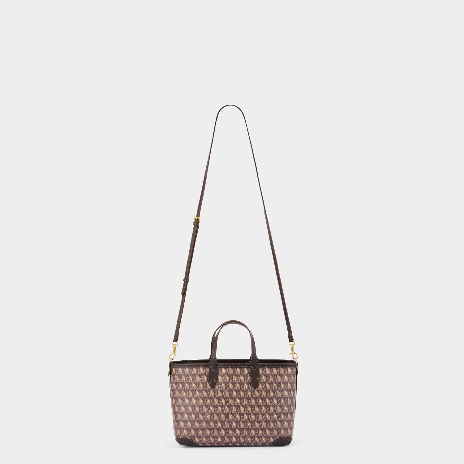 I Am A Plastic Bag XS Zipped Motif Cross-body Tote -

          
            Recycled Canvas in Truffle -
          

          Anya Hindmarch EU
