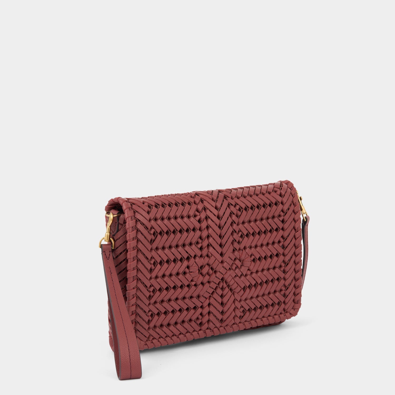 Neeson Cross-body -

          
            Capra Leather in Damson -
          

          Anya Hindmarch EU
