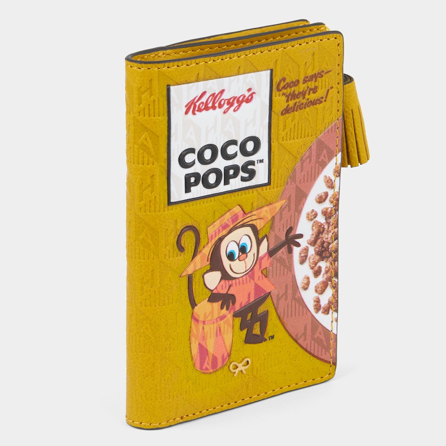Anya Brands Coco Pops Folding Wallet -

                  
                    Capra Leather in Mustard -
                  

                  Anya Hindmarch EU
