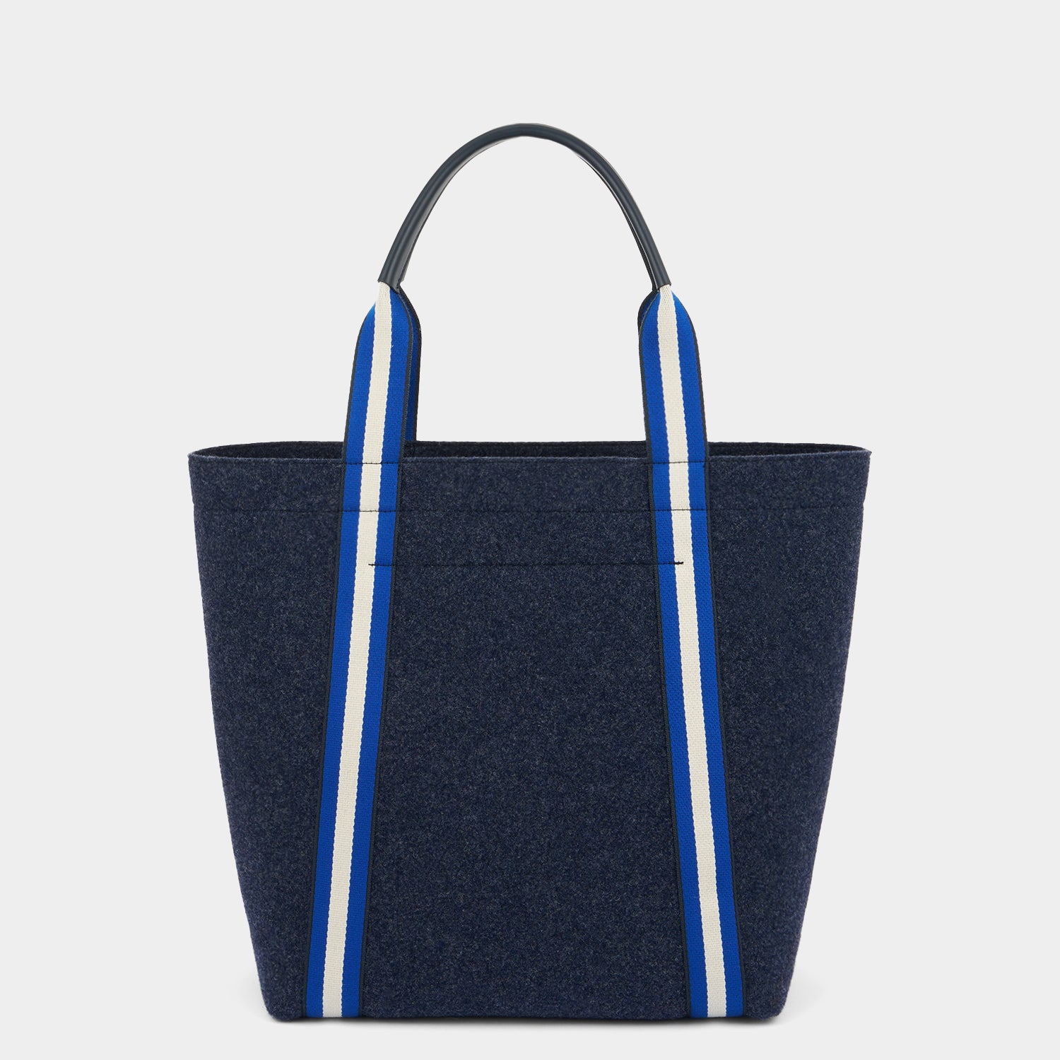 Pont Tote -

          
            Wool Felt in Navy -
          

          Anya Hindmarch EU
