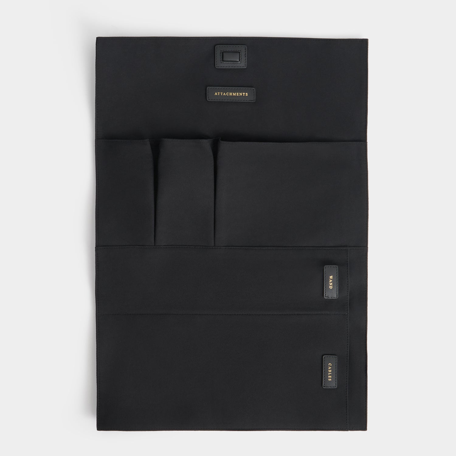 Logo Hair Kit Travel Pouch -

          
            Jacquard Nylon in Black -
          

          Anya Hindmarch EU
