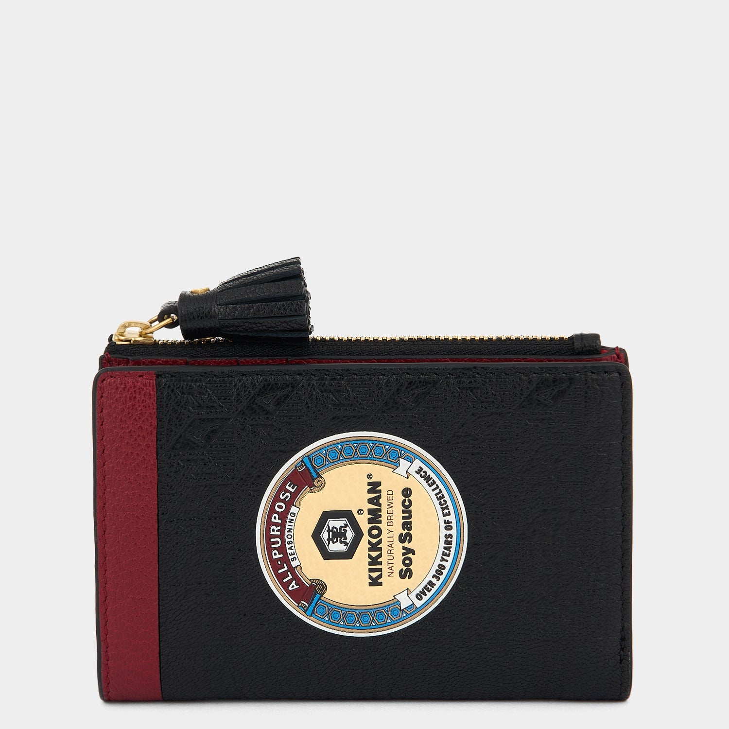 Anya Brands Kikkoman Folding Wallet -

          
            Capra Leather in Vampire -
          

          Anya Hindmarch EU
