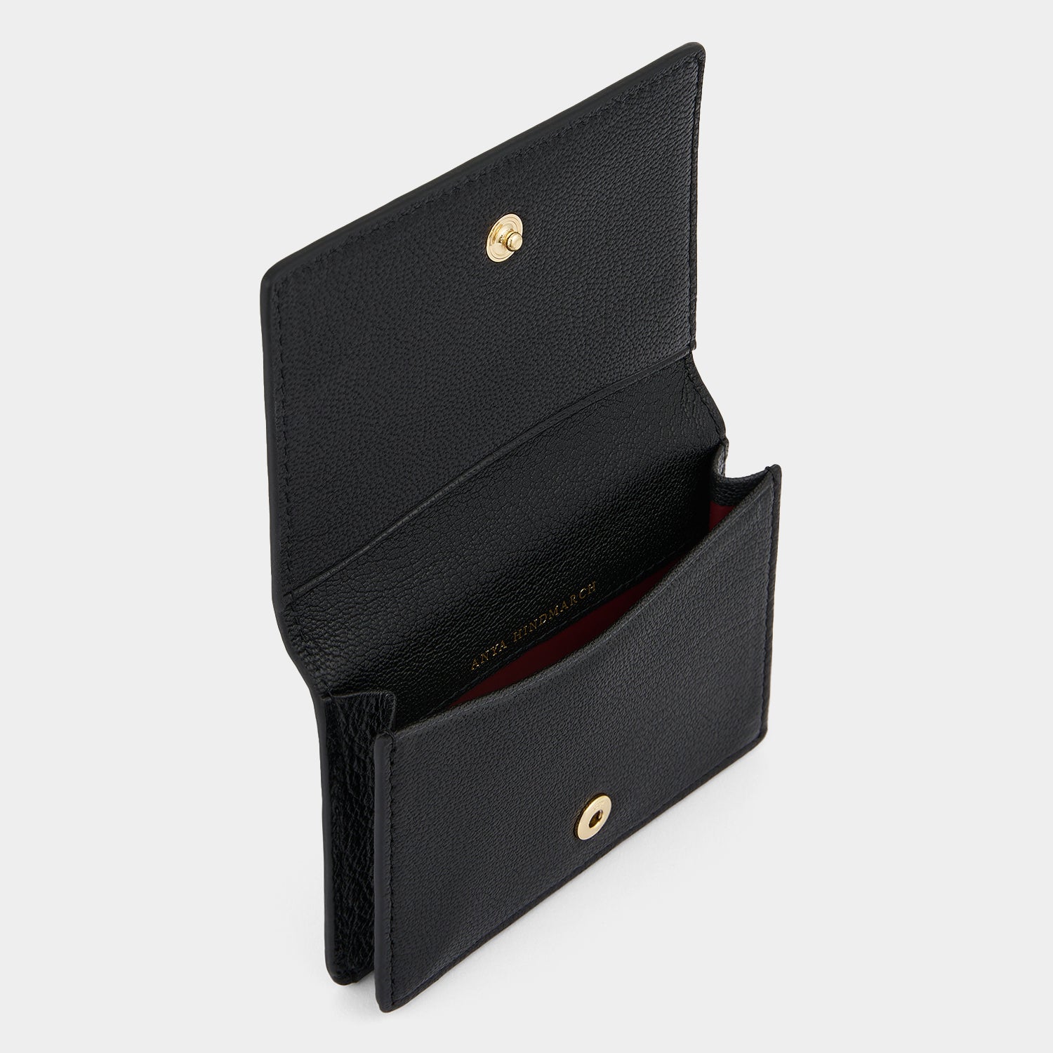 Eyes Card Case -

          
            Capra Leather in Black -
          

          Anya Hindmarch EU
