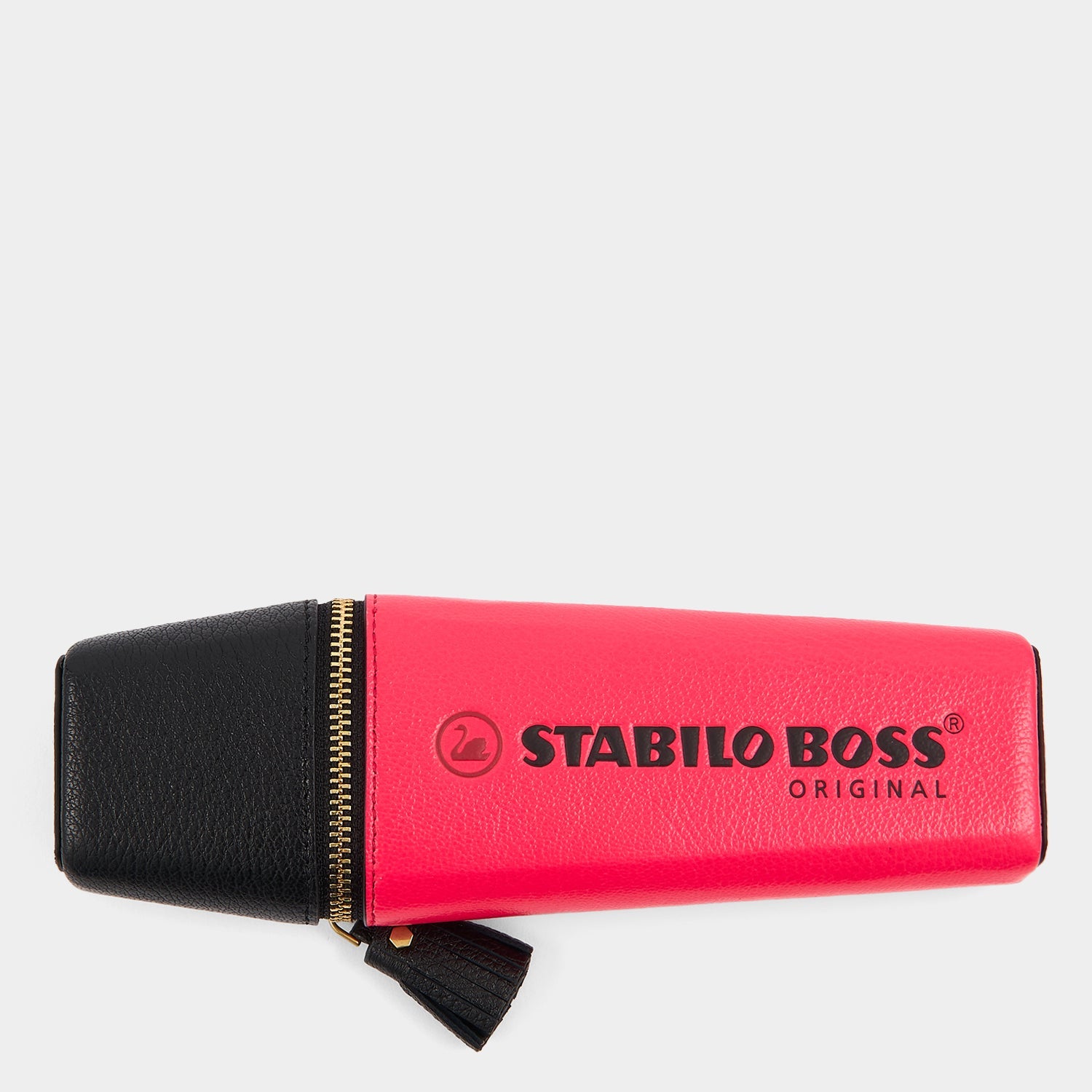 Anya Brands STABILO BOSS ORIGINAL Pencil Case -

          
            Capra Leather in Neon Pink -
          

          Anya Hindmarch EU
