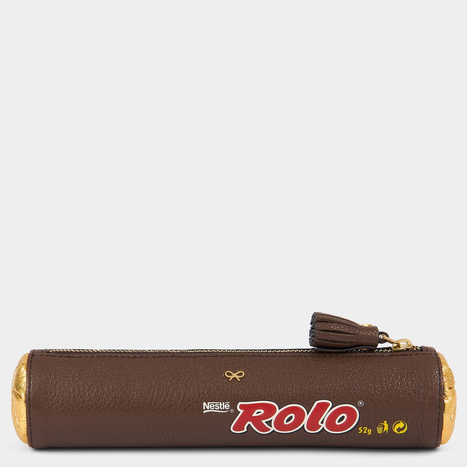 Anya Brands Pencil Case Rolo in Truffle Shiny Capra -

          
            Capra Leather in Truffle -
          

          Anya Hindmarch EU
