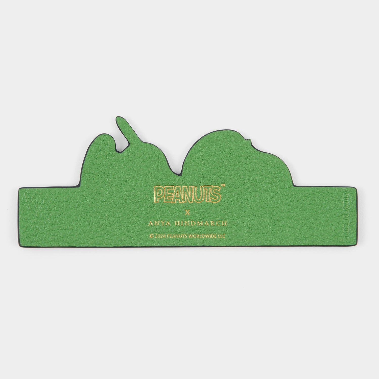 Peanuts Snoopy Ruler -

          
            Capra Leather in Grass Green -
          

          Anya Hindmarch EU
