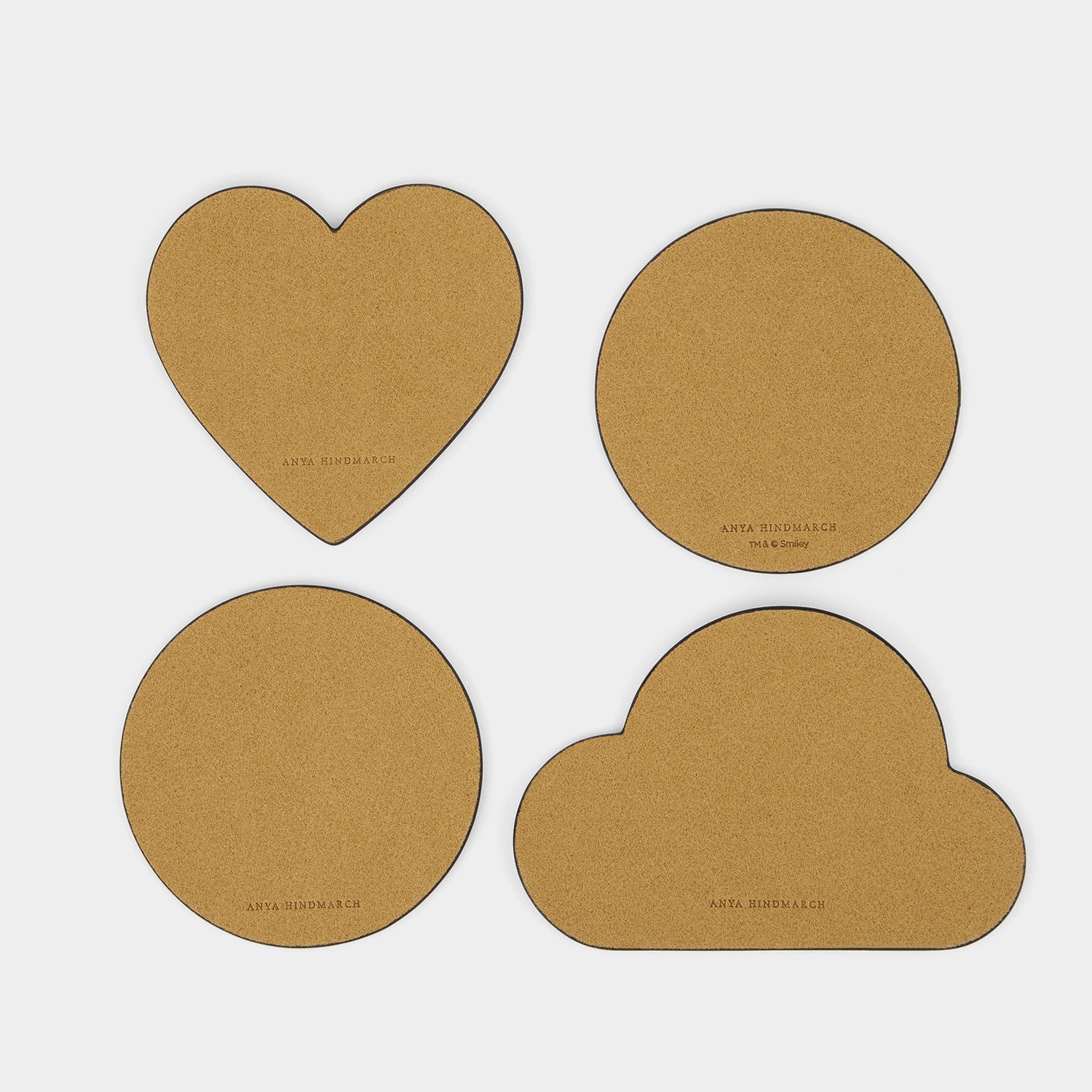 Set of 4 Coasters -

          
            Capra Leather in Multi -
          

          Anya Hindmarch EU
