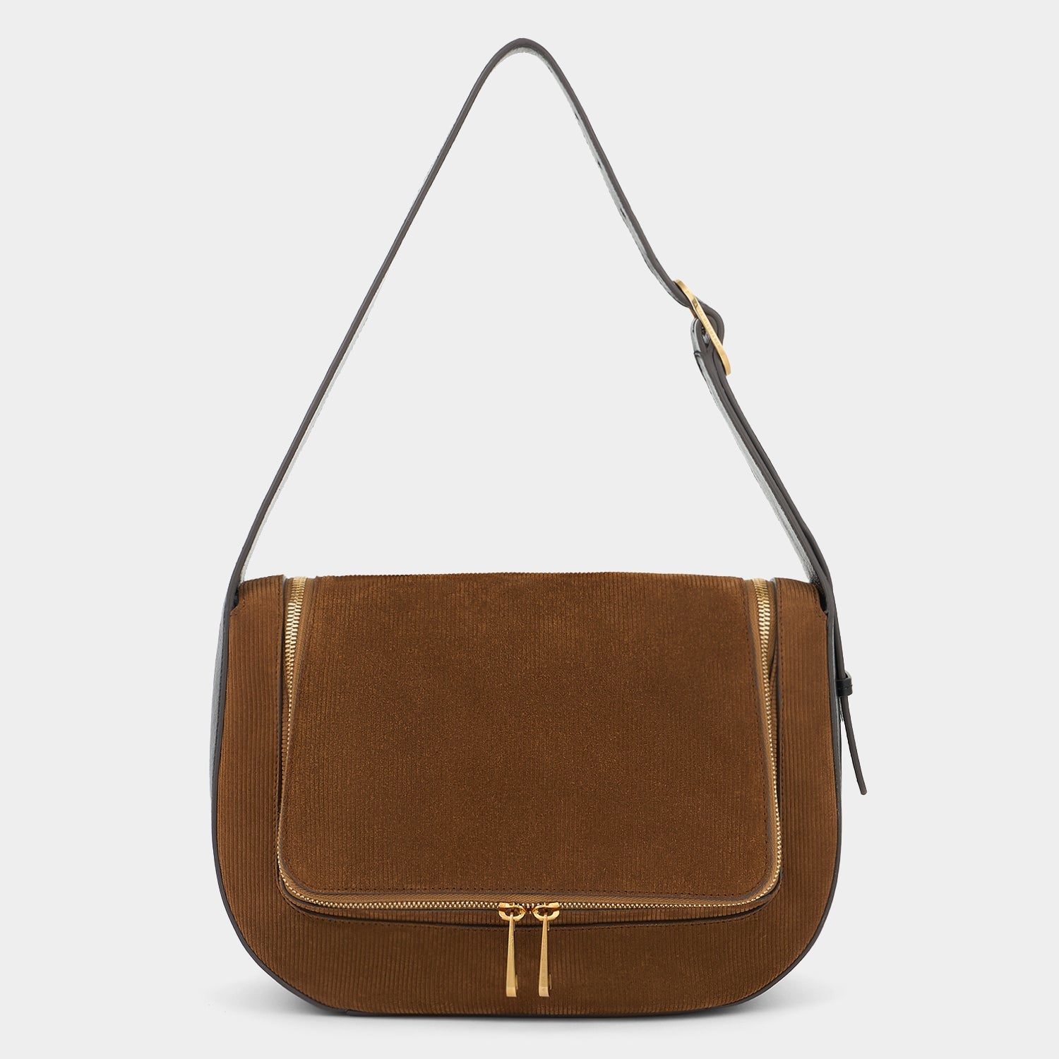 Vere Shoulder Bag -

          
            Corduroy Suede in Sepia -
          

          Anya Hindmarch EU
