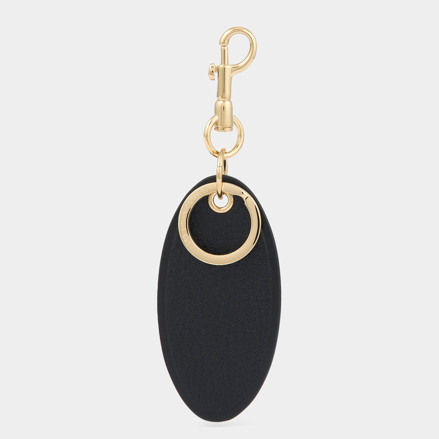 Bespoke Medium Key Tag -

          
            Capra Leather in Black -
          

          Anya Hindmarch EU
