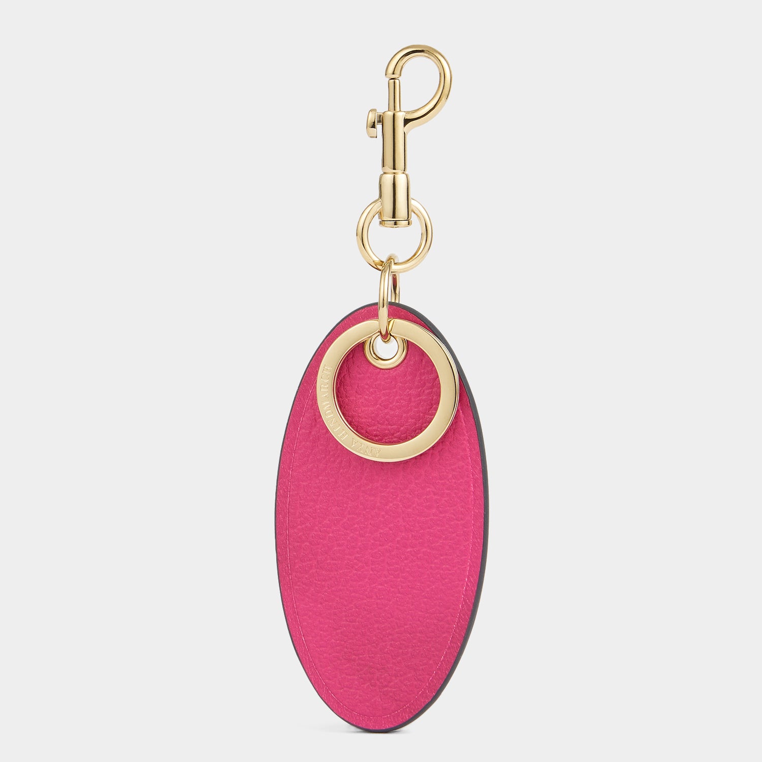 Bespoke Medium Key Tag -

          
            Capra Leather in Pink -
          

          Anya Hindmarch EU
