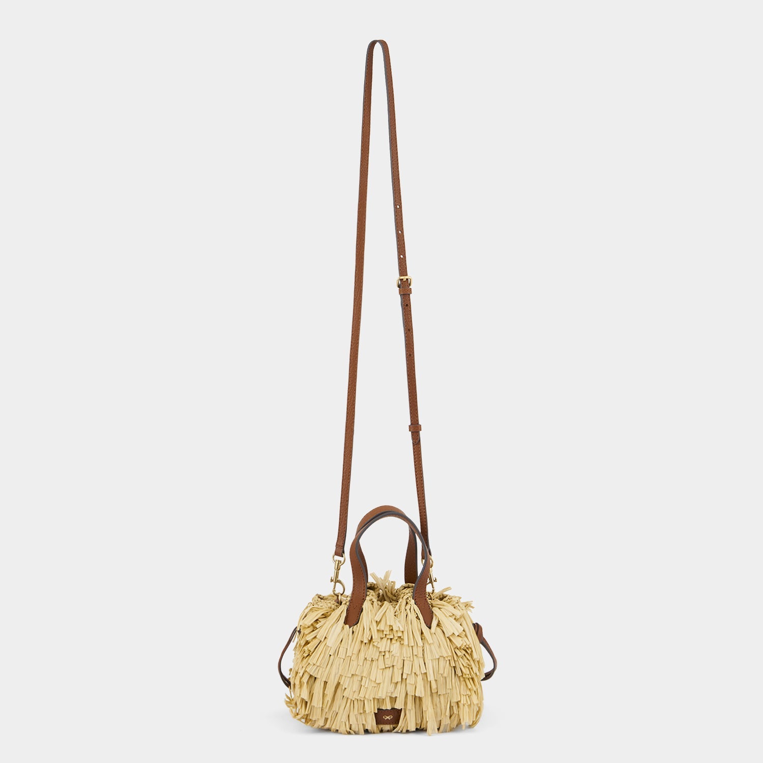 Raffia Eyes Small Drawstring Tote -

          
            Raffia in Natural -
          

          Anya Hindmarch EU
