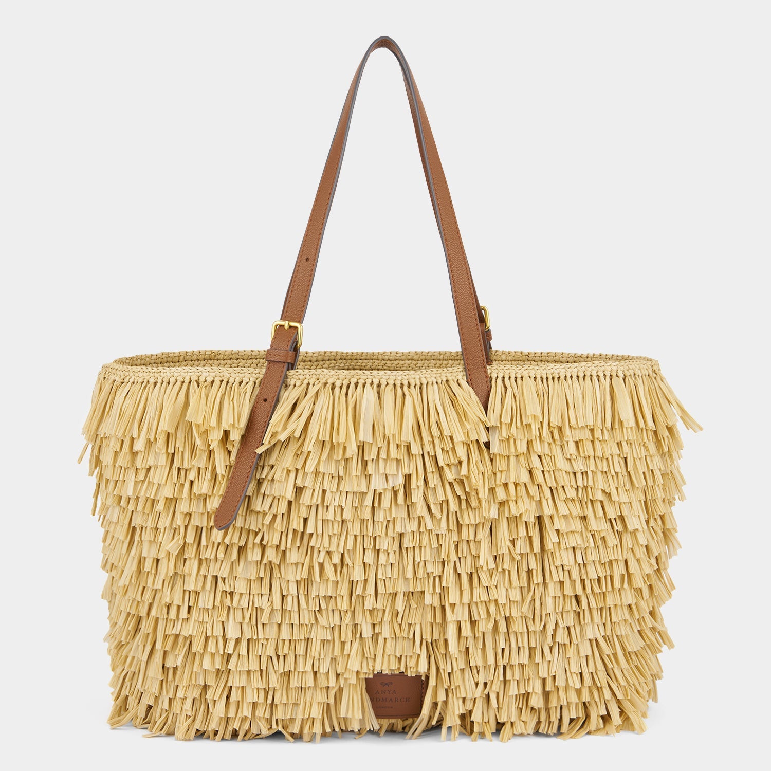 E/W Raffia Eyes Tote -

          
            Raffia in Natural -
          

          Anya Hindmarch EU
