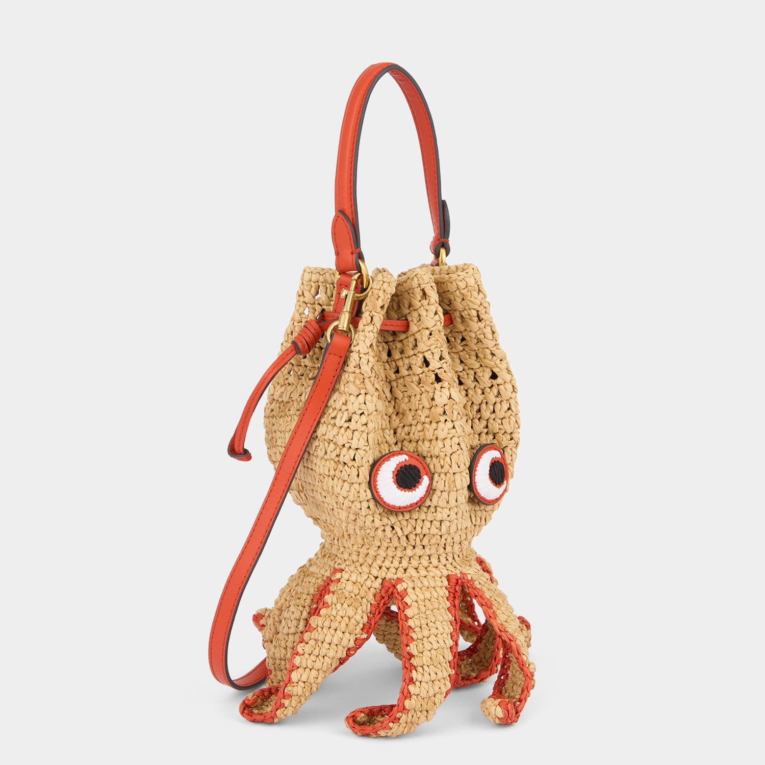 Octopus Cross-body -

          
            Raffia in Natural -
          

          Anya Hindmarch EU
