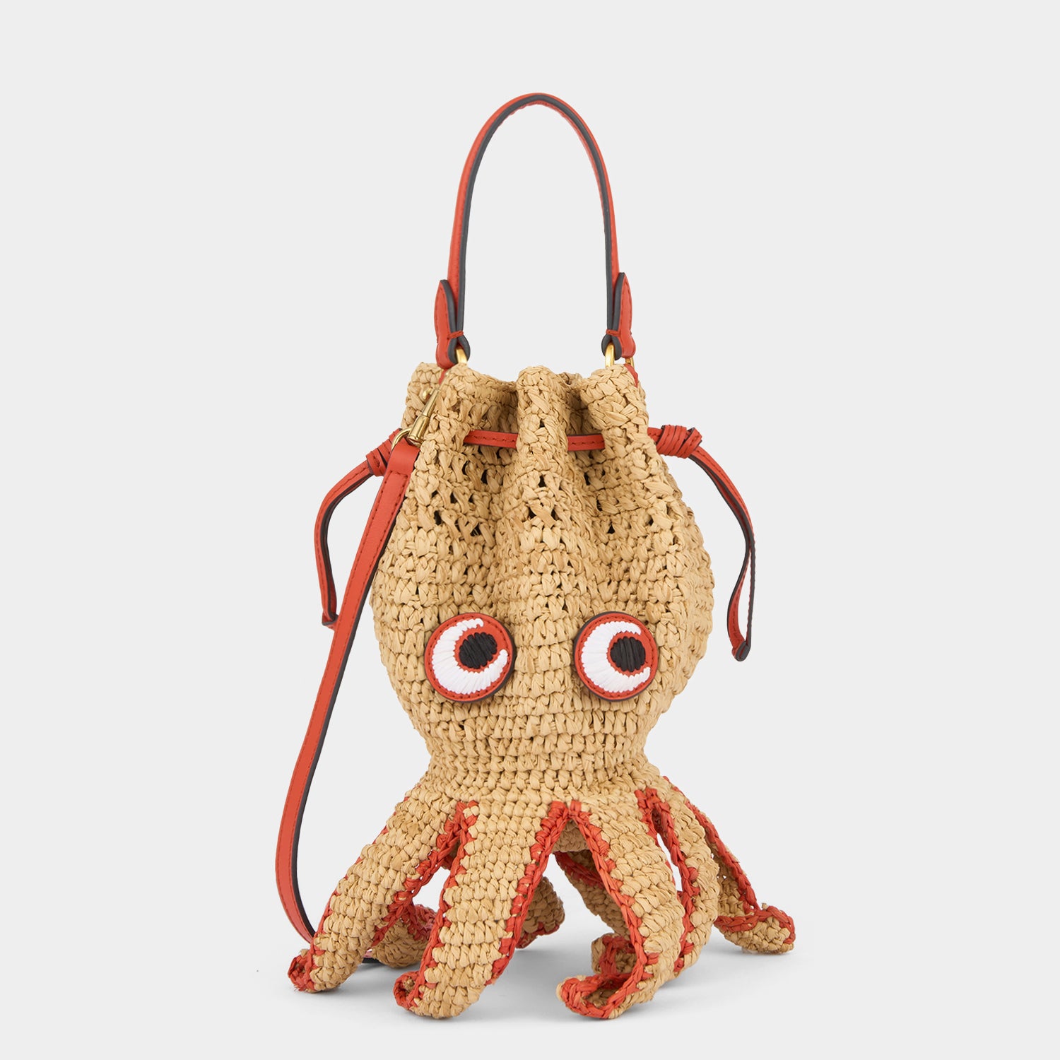 Octopus Cross-body -

          
            Raffia in Natural -
          

          Anya Hindmarch EU
