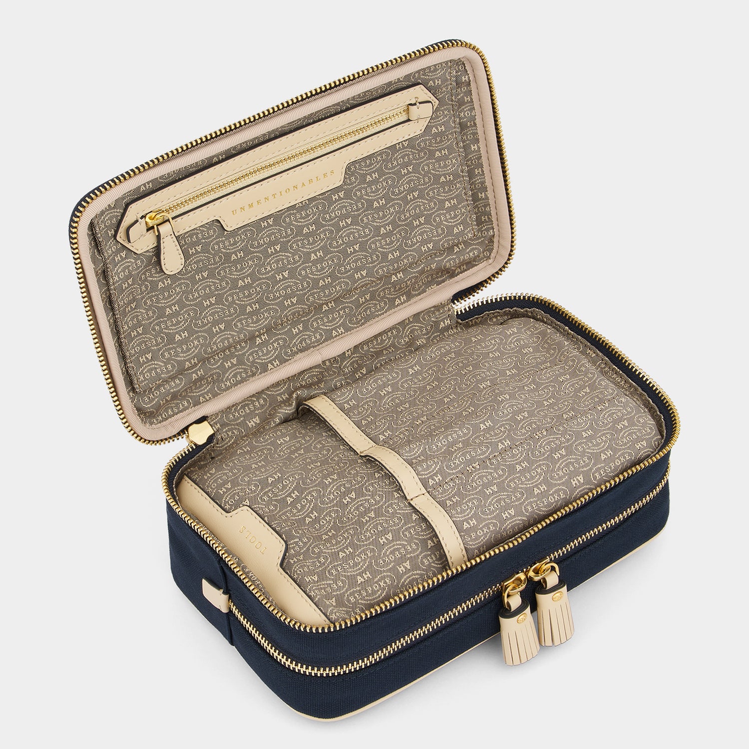 Bespoke Walton Wash Bag -

          
            Canvas in Marine -
          

          Anya Hindmarch EU
