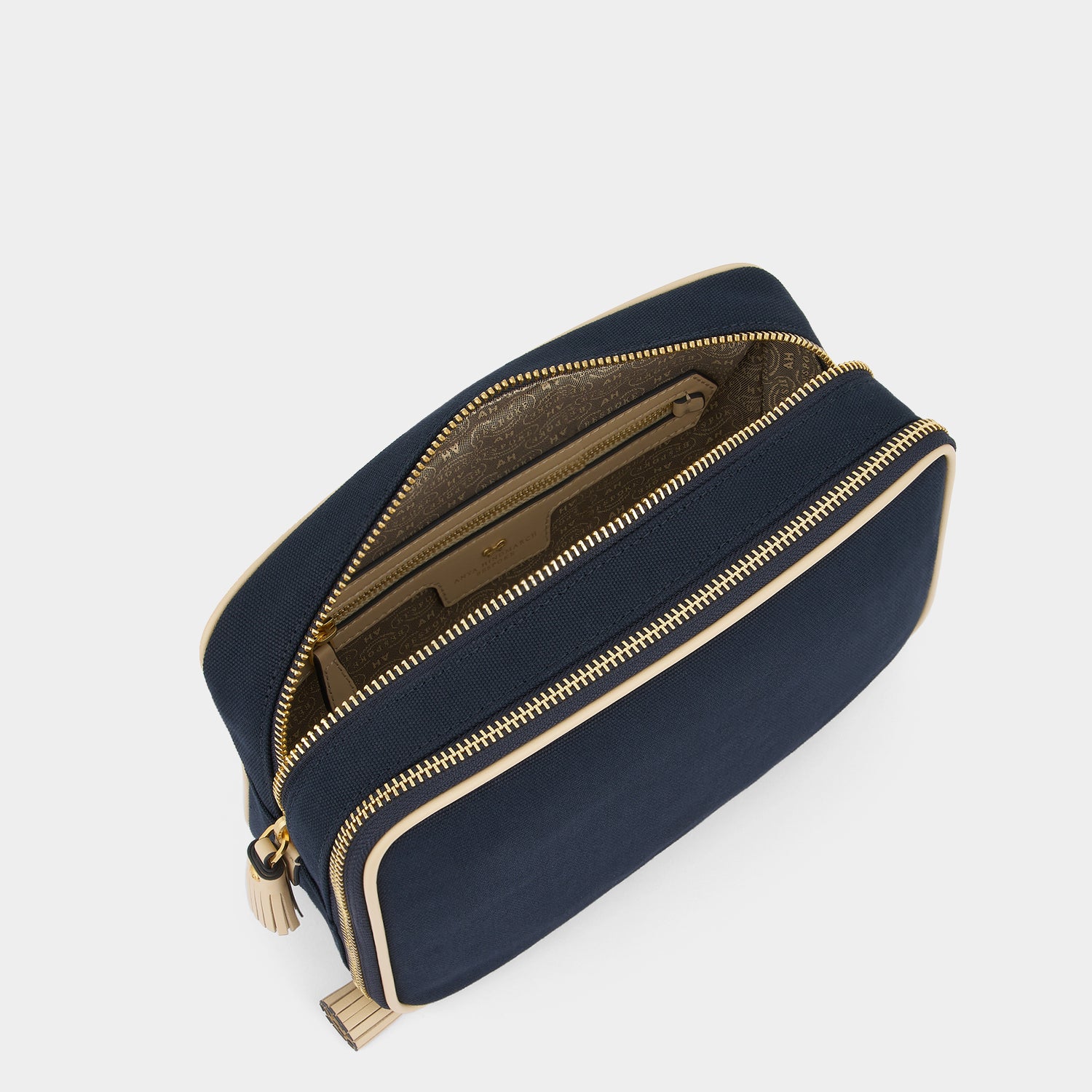 Bespoke Walton Wash Bag -

          
            Canvas in Marine -
          

          Anya Hindmarch EU
