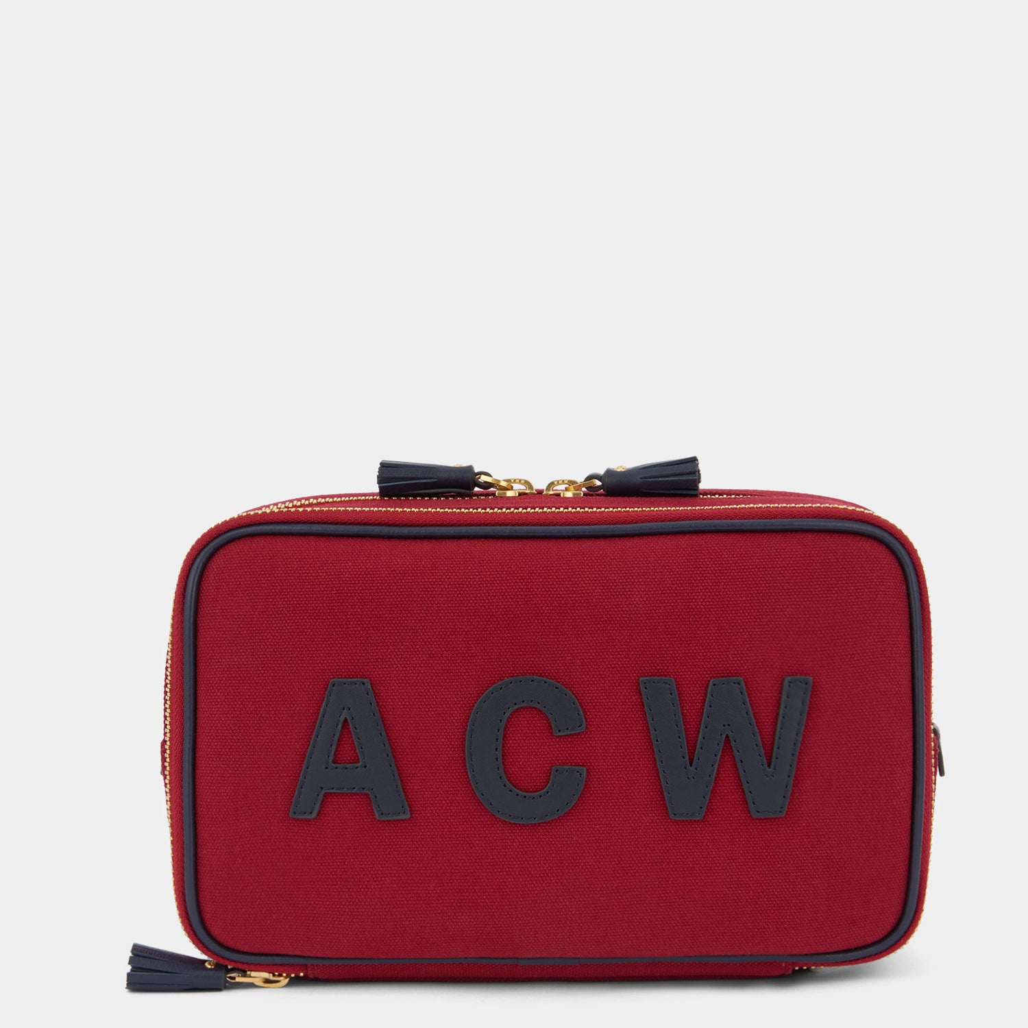 Bespoke Walton Washbag -

          
            Canvas/Smooth Leather in Vampire -
          

          Anya Hindmarch EU
