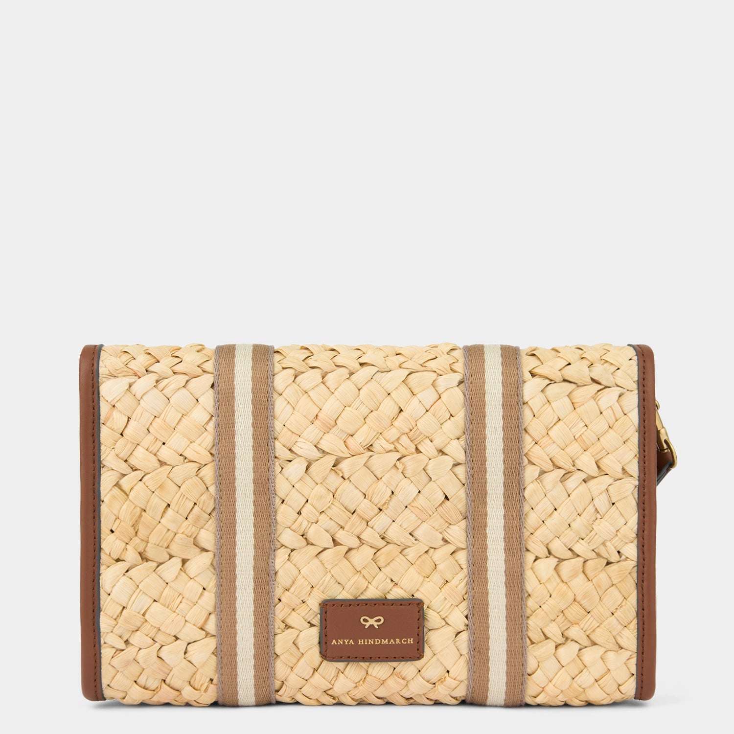 Bespoke Walton Clutch With Wristlet -

          
            Cornhusk in Natural -
          

          Anya Hindmarch EU
