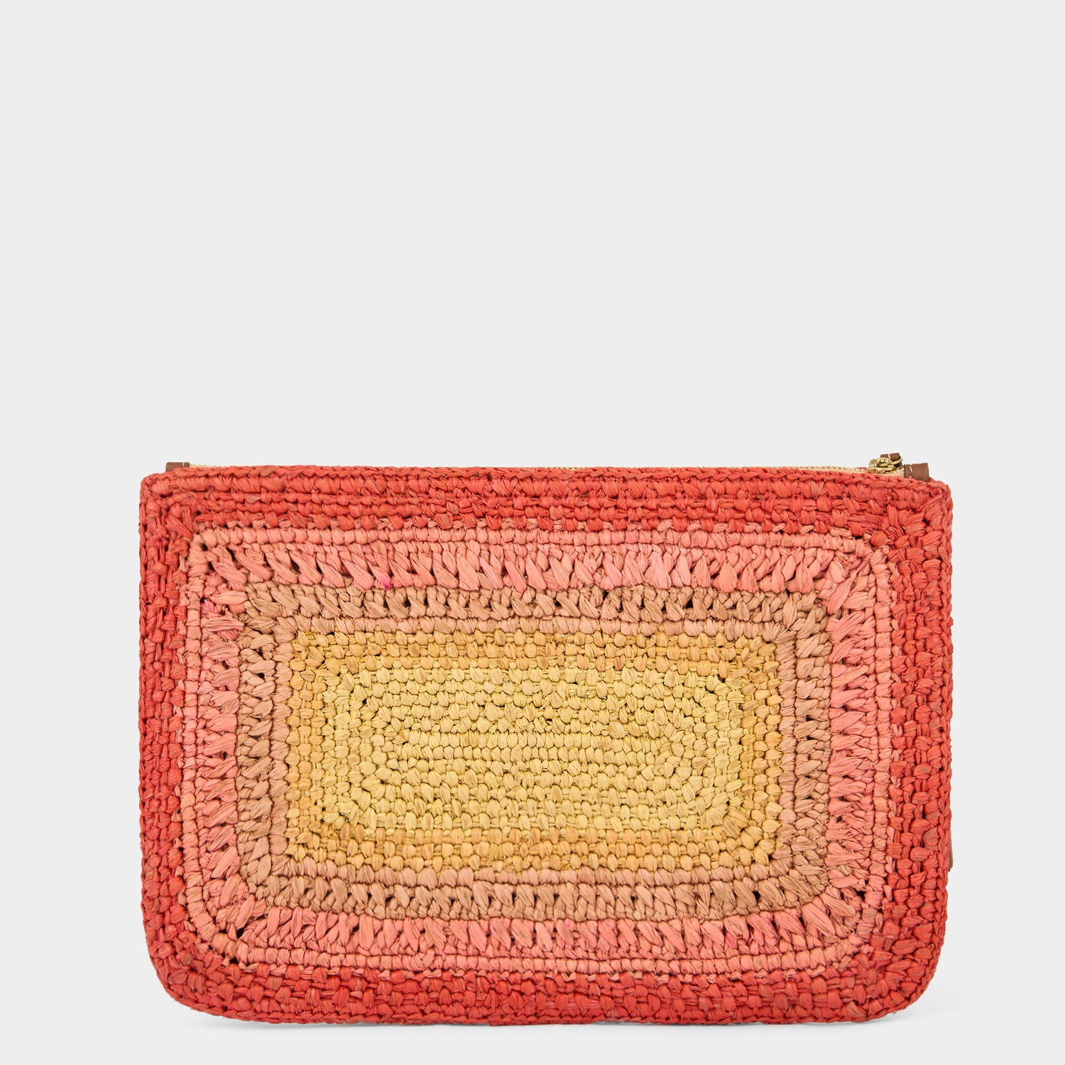 Raffia Tassel Bow Clutch -

          
            Raffia in Orange/Multi -
          

          Anya Hindmarch EU
