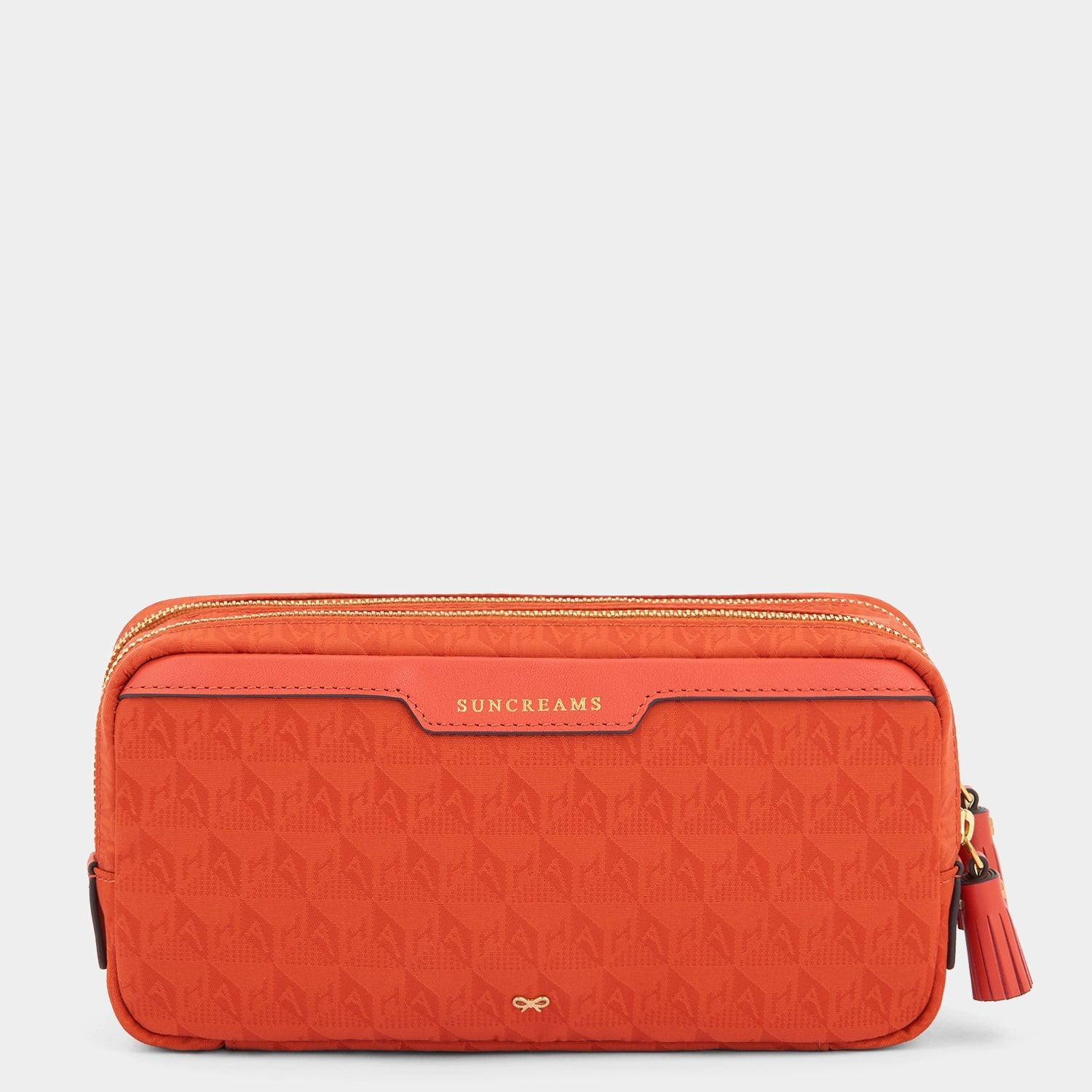 Beach Things Pouch -

          
            Jacquard Nylon in Burnt Sienna -
          

          Anya Hindmarch EU
