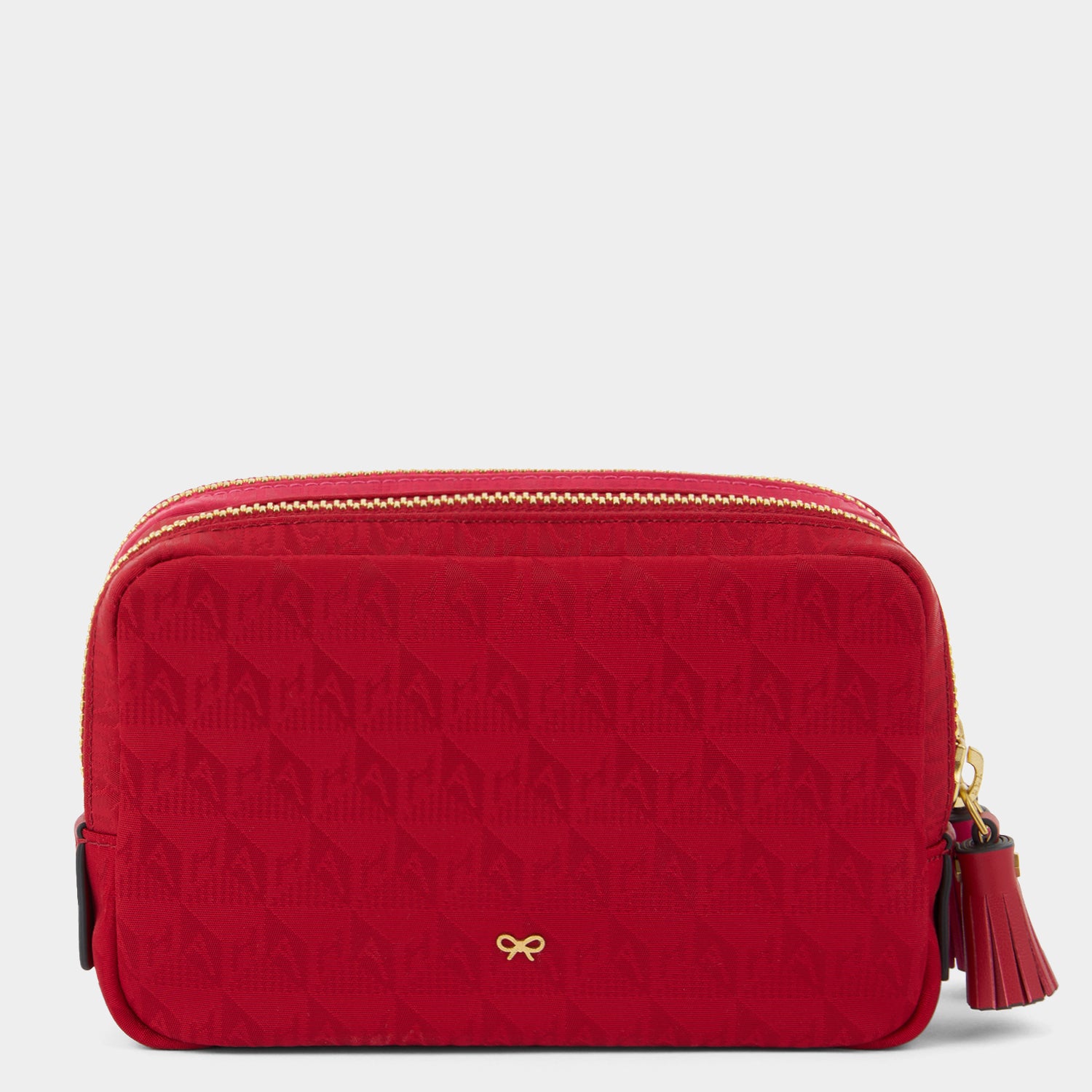 Organiser Duo Pouch -

          
            Jacquard Nylon in Magenta/Red -
          

          Anya Hindmarch EU
