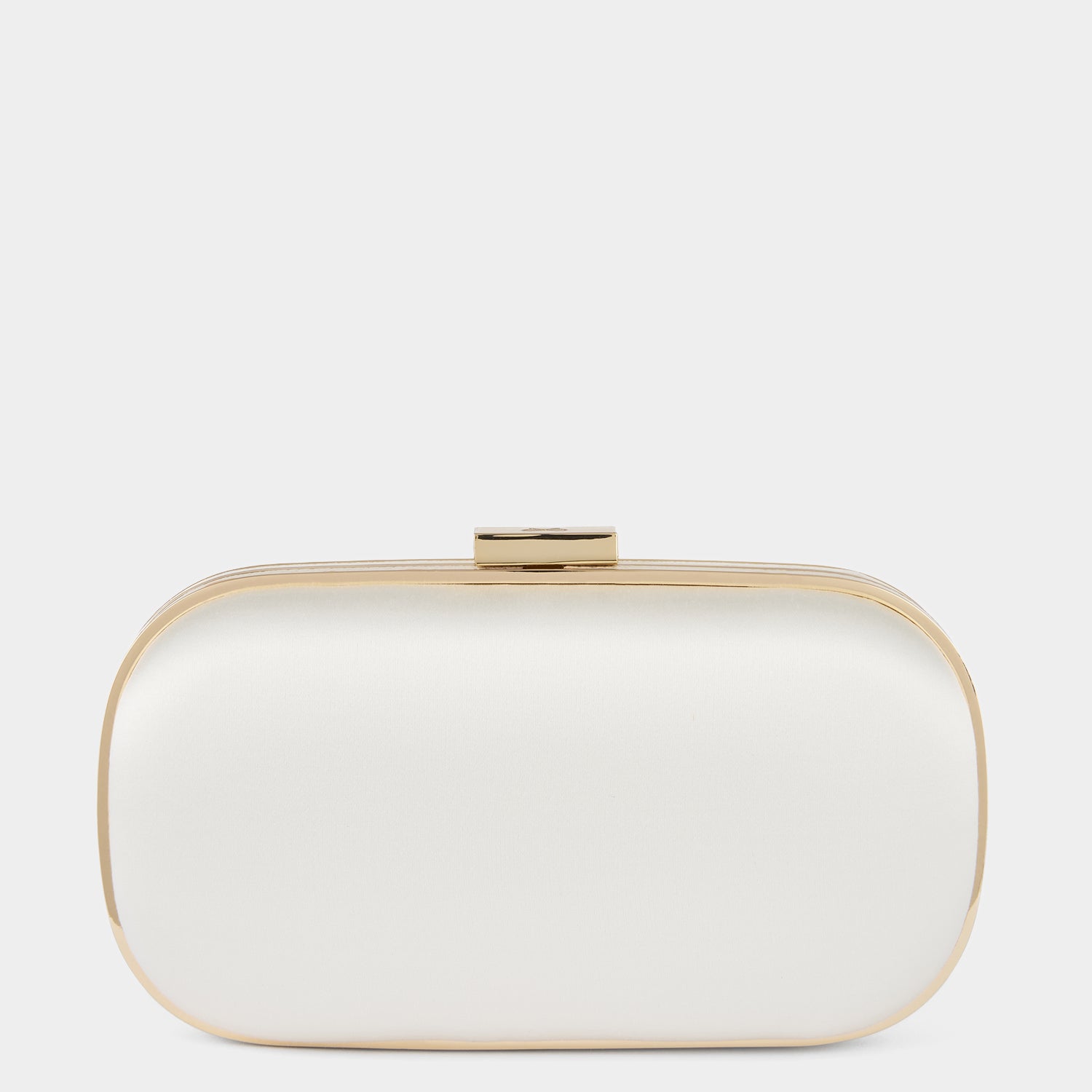 Marano Bridal Clutch -

          
            Satin/Suede Leather in Ivory -
          

          Anya Hindmarch EU
