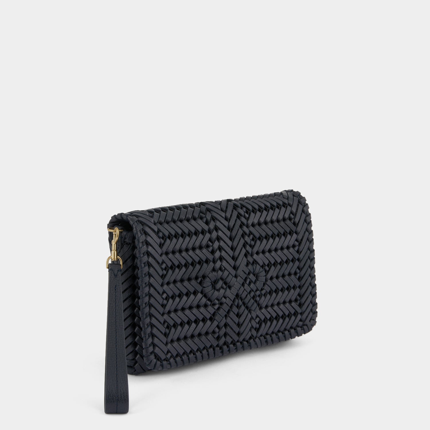 Neeson Cross-body -

          
            Capra Leather in Marine -
          

          Anya Hindmarch EU
