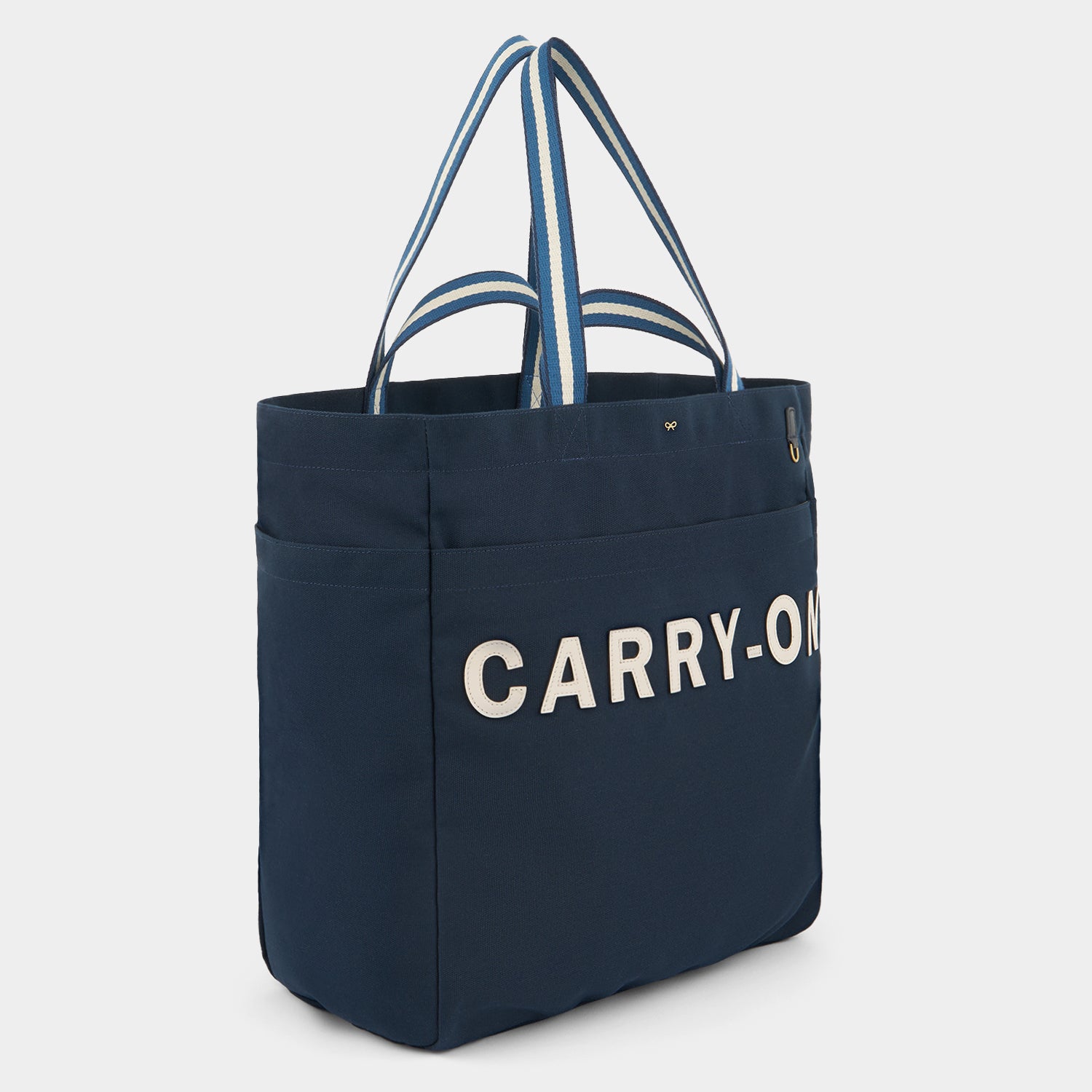 Carry-On Household Tote -

          
            Recycled Canvas in Marine -
          

          Anya Hindmarch EU
