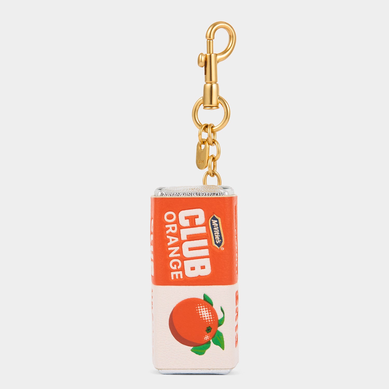 Anya Brands Club Orange Charm -

          
            Capra Leather in Clementine Orange -
          

          Anya Hindmarch EU
