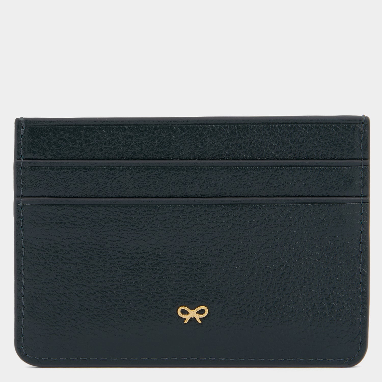 Peeping Eyes Card Case -

          
            Capra Leather in Ink Green -
          

          Anya Hindmarch EU
