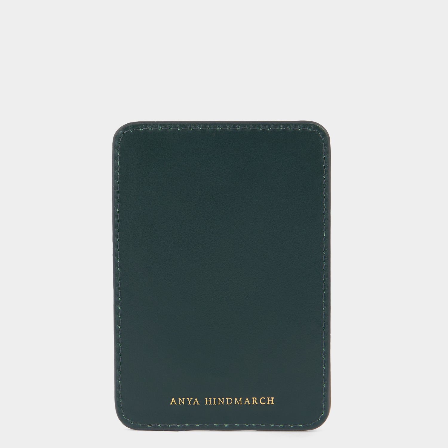 This Way Up Card Case -

          
            Capra Leather in Ink Green -
          

          Anya Hindmarch EU
