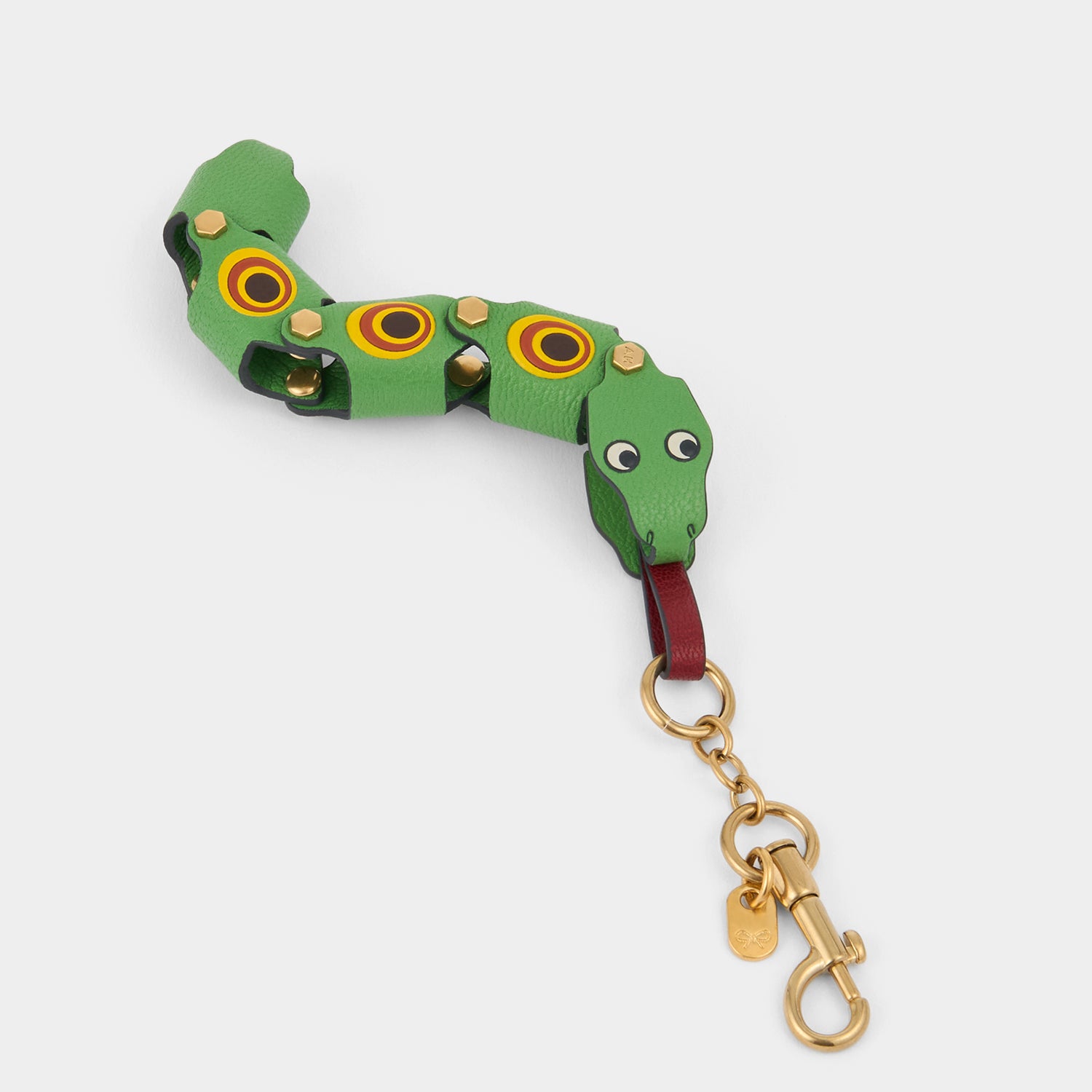 Snake Charm -

          
            Capra Leather in Grass Green -
          

          Anya Hindmarch EU
