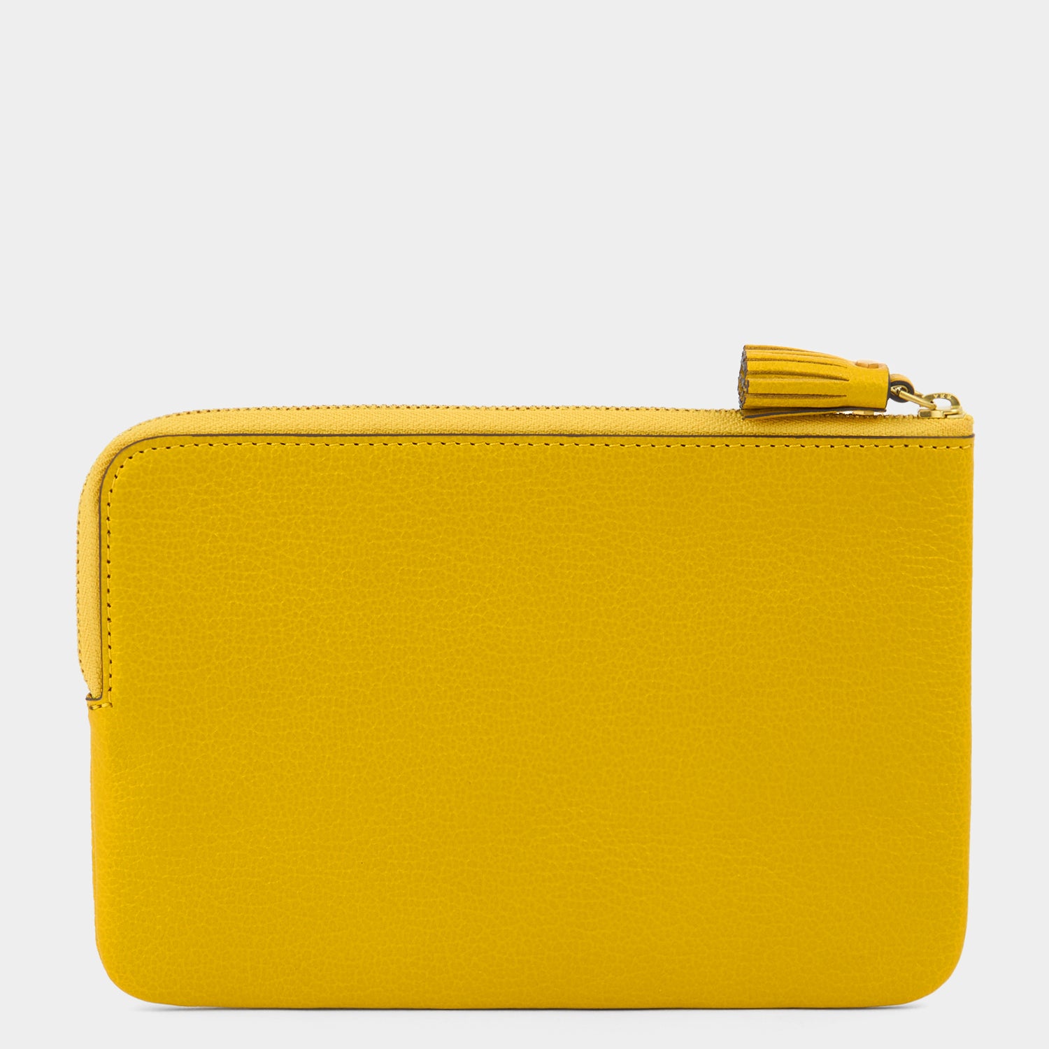 Wink Zip Loose Pocket -

          
            Capra Leather in Mustard Yellow -
          

          Anya Hindmarch EU
