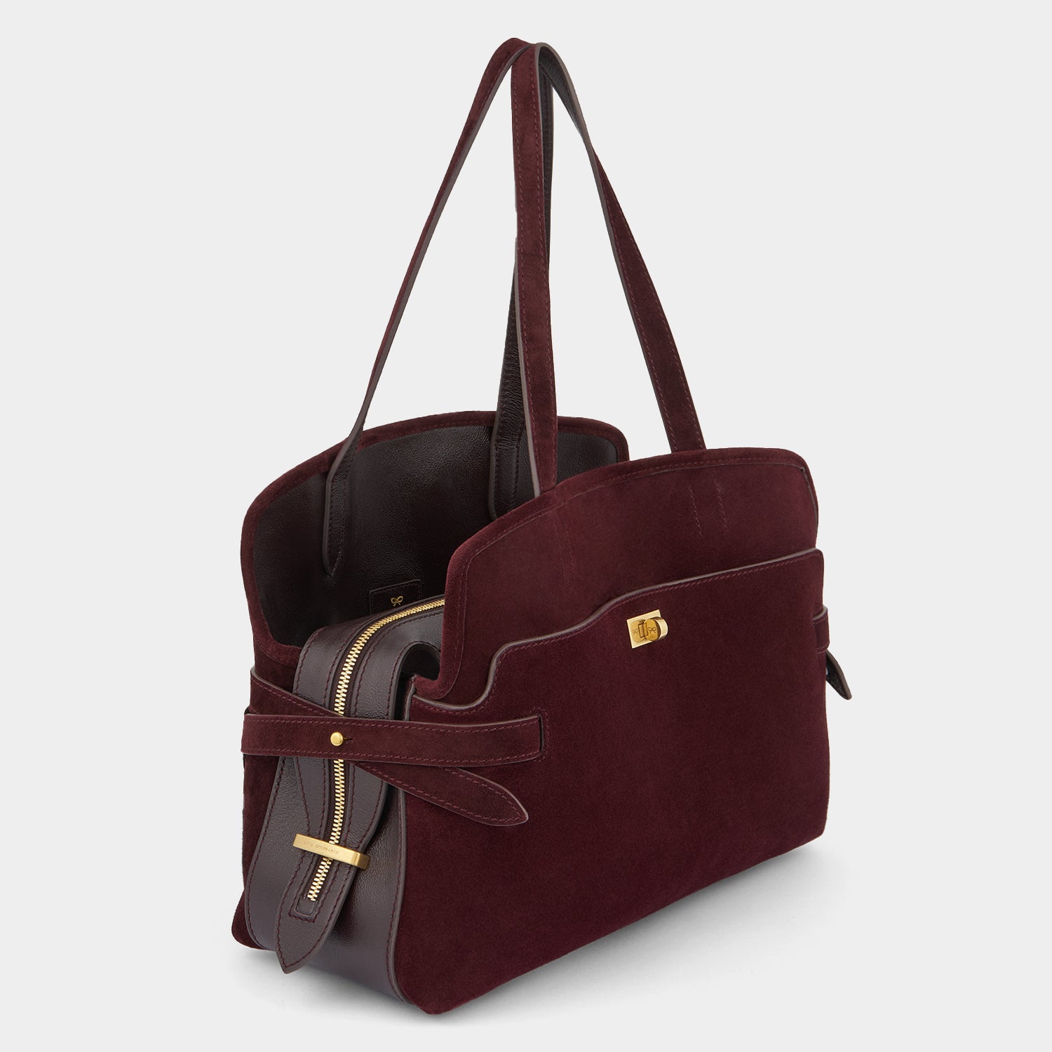 Wilson Shoulder Bag -

          
            Suede/Calf Leather -
          

          Anya Hindmarch EU
