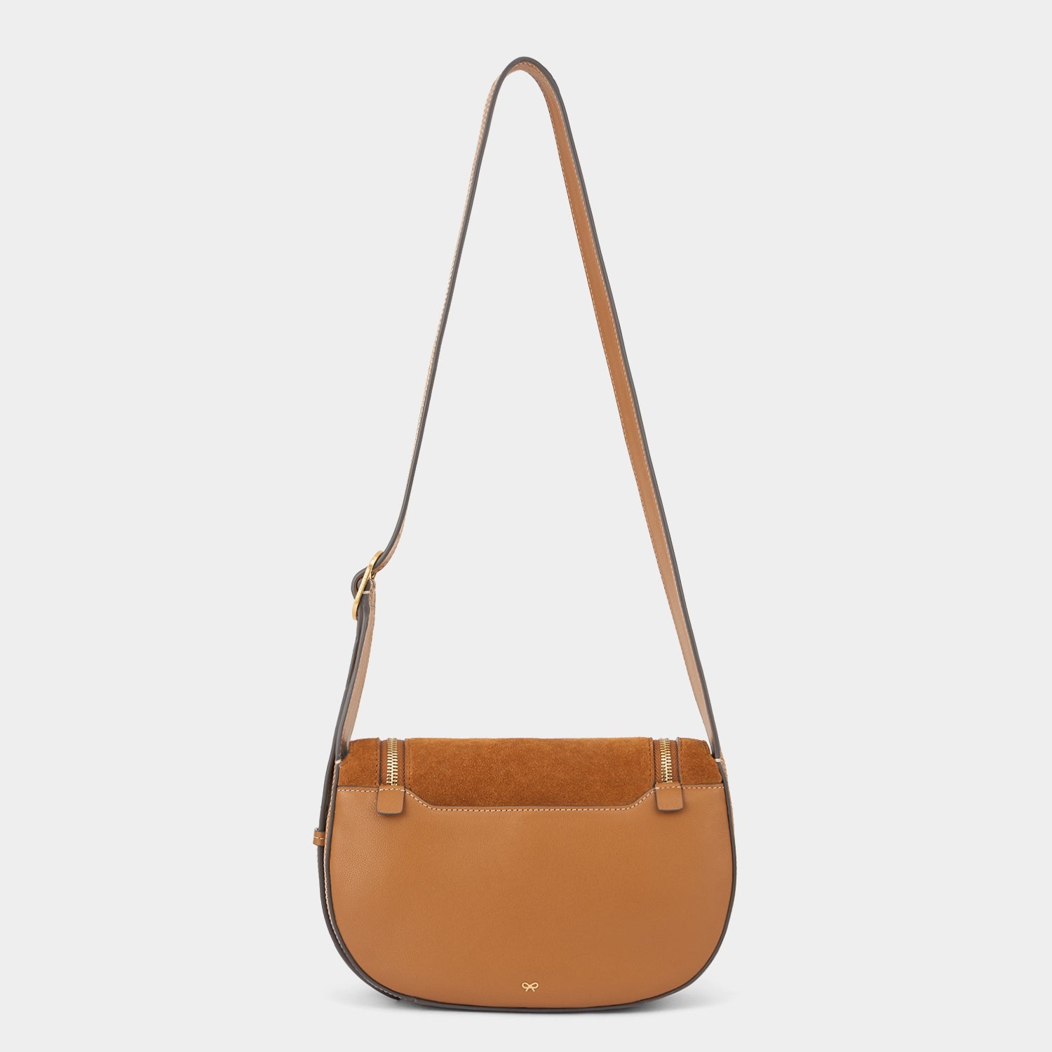 Vere Small Cross-body -

          
            Suede/Calf Leather in Manilla Beige -
          

          Anya Hindmarch EU
