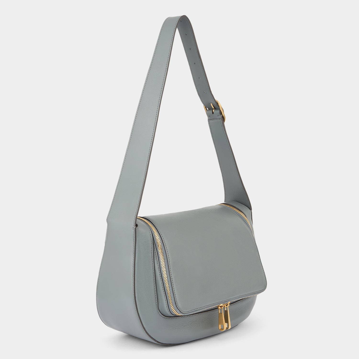 Vere Shoulder Bag -

          
            Calf Leather in Shadow Grey -
          

          Anya Hindmarch EU
