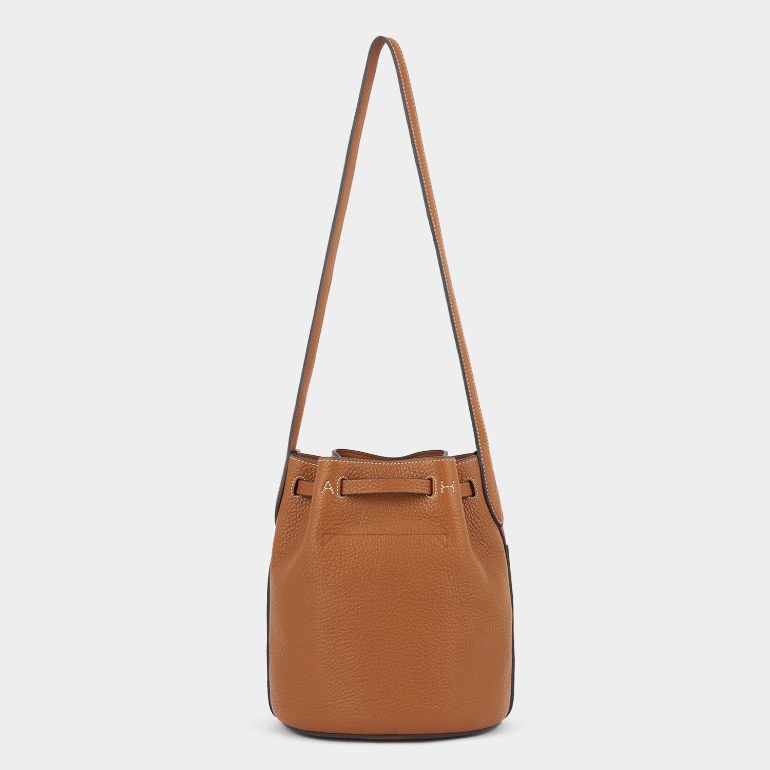 Return to Nature Small Bucket Bag -

          
            Natural Grain Leather in Pecan Brown -
          

          Anya Hindmarch EU
