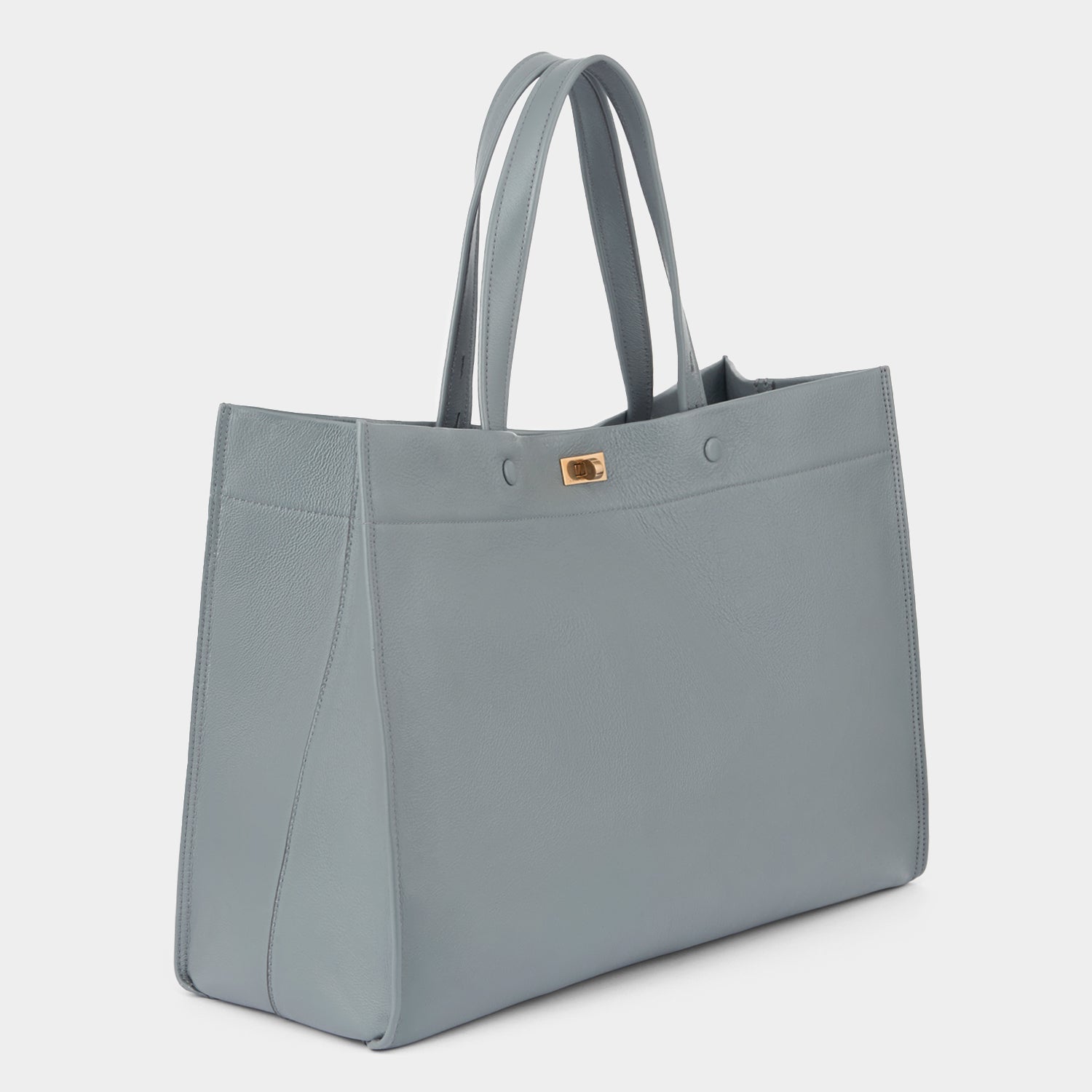 Mortimer Tote -

          
            Calf Leather in Shadow Grey -
          

          Anya Hindmarch EU
