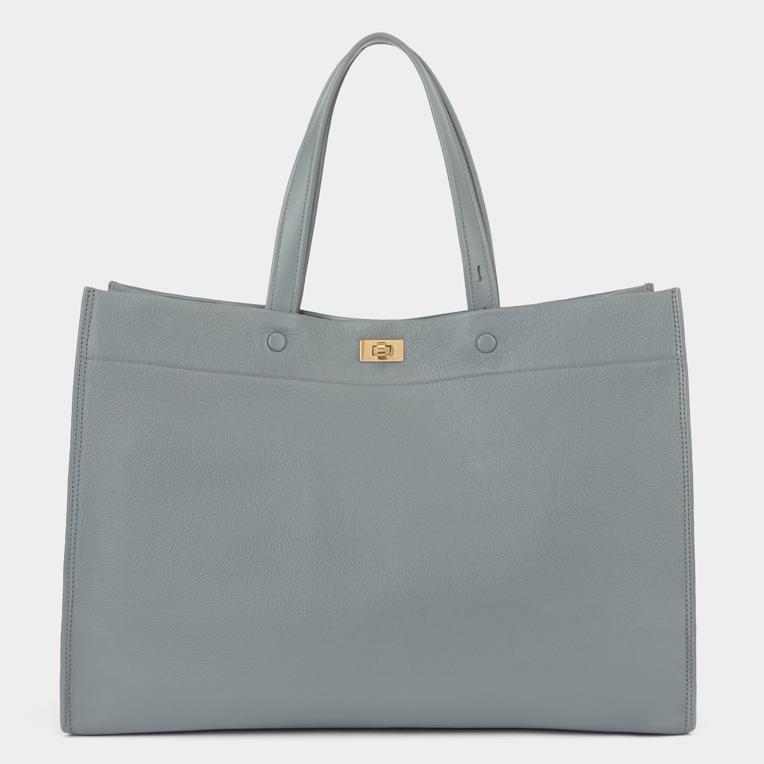 Mortimer Tote -

          
            Calf Leather in Shadow Grey -
          

          Anya Hindmarch EU
