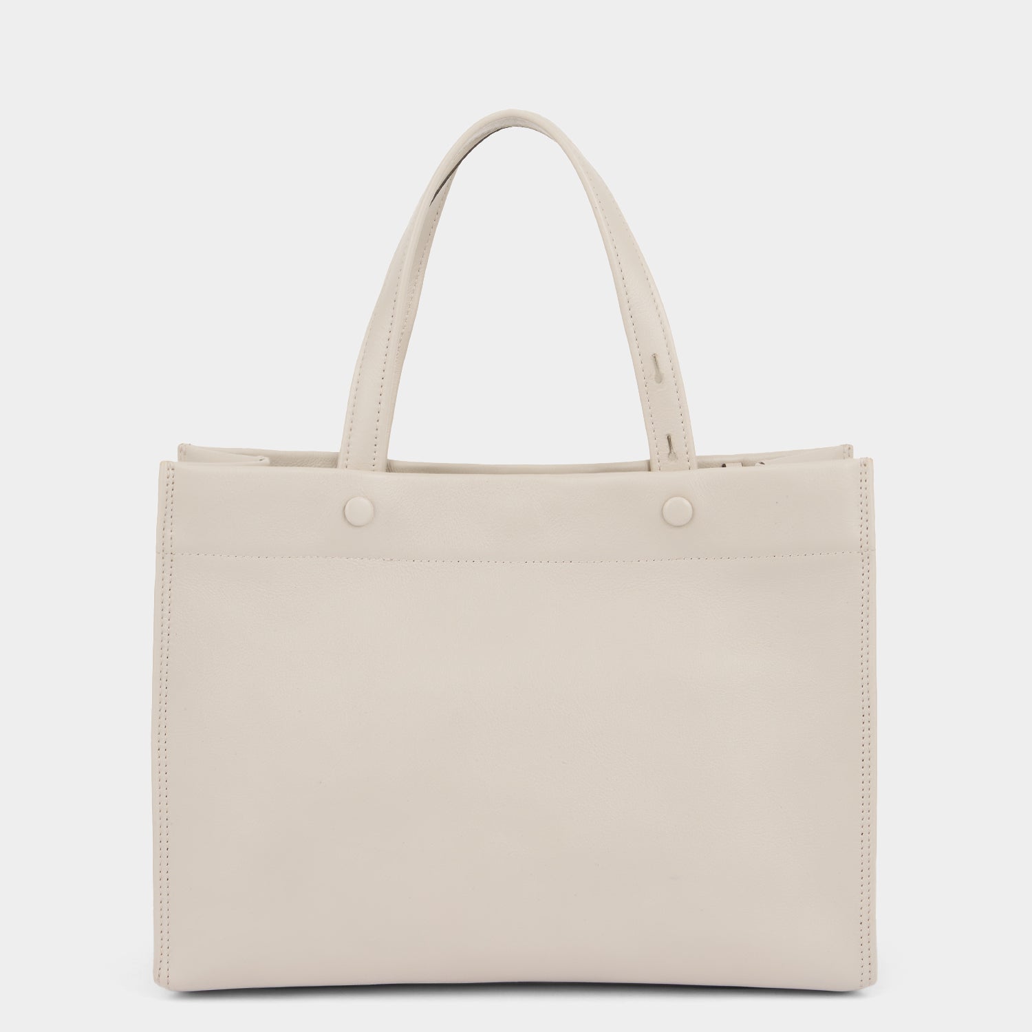 Mortimer Small Tote -

          
            Calf Leather in Chalk White -
          

          Anya Hindmarch EU
