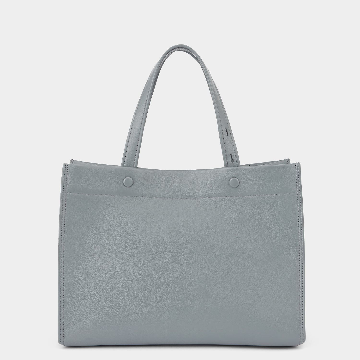 Mortimer Small Tote -

          
            Calf Leather in Shadow Grey -
          

          Anya Hindmarch EU
