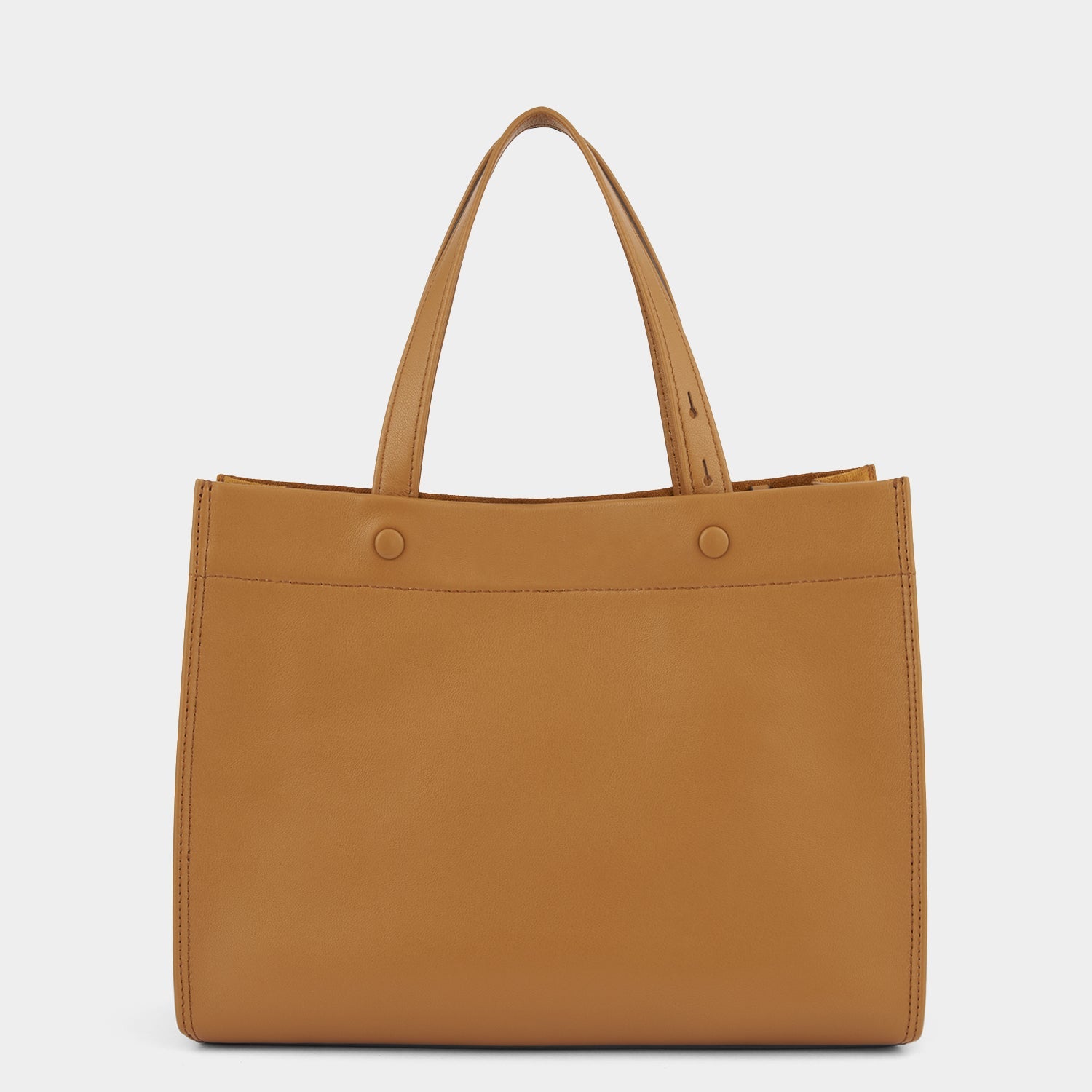 Mortimer Small Tote -

          
            Suede/Calf Leather in Manilla Beige -
          

          Anya Hindmarch EU
