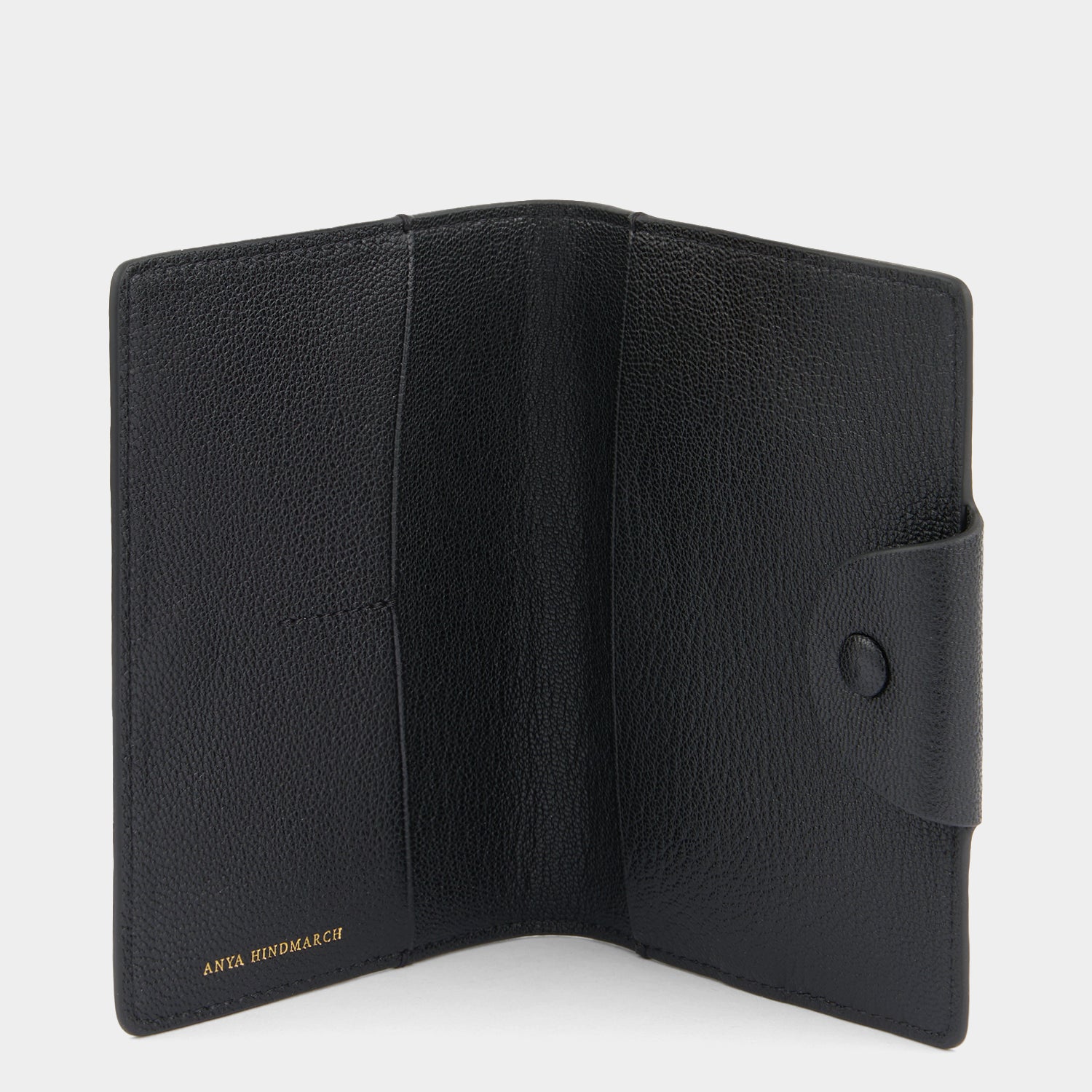 Eyes Passport Case -

          
            Capra Leather in Black -
          

          Anya Hindmarch EU
